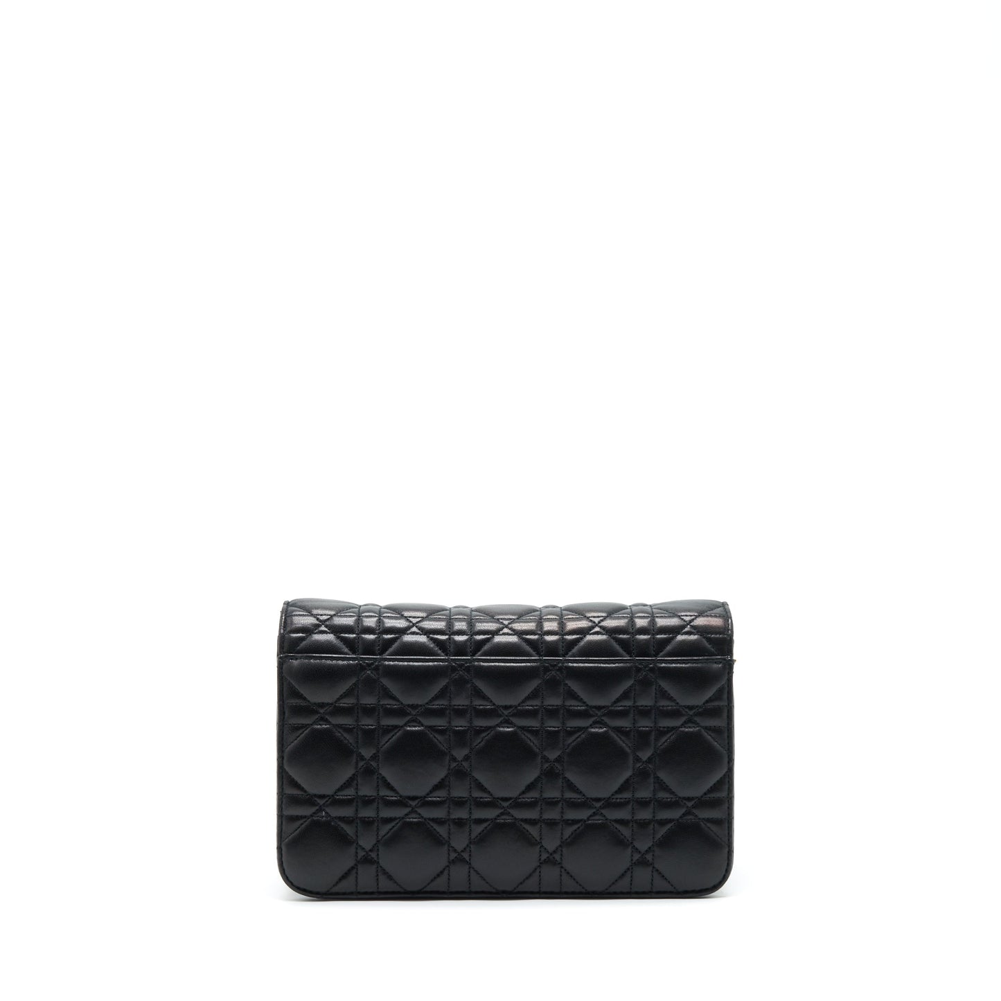 Dior Miss Dior Mini Crossbody Chain Bag Lambskin Black LGHW