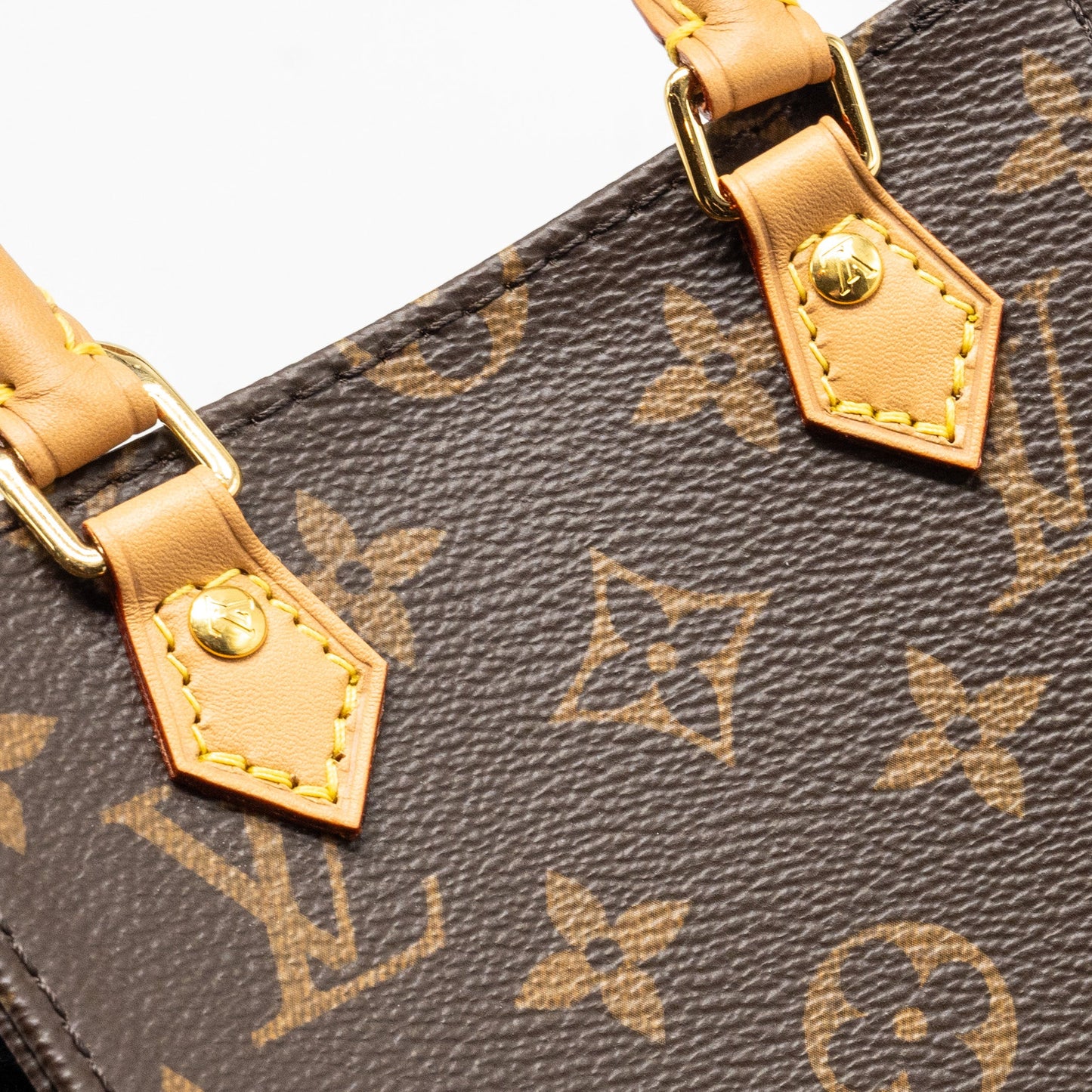 Louis Vuitton Patit Sac Plat Monogram Canvas GHW