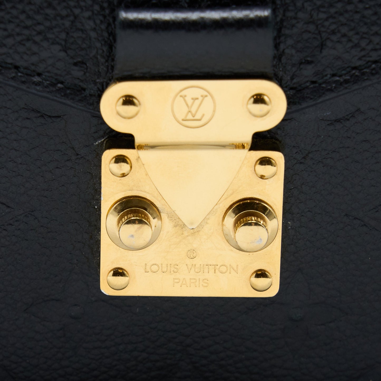 Louis Vuitton Pochette Métis Monogram Empreinte Black GHW