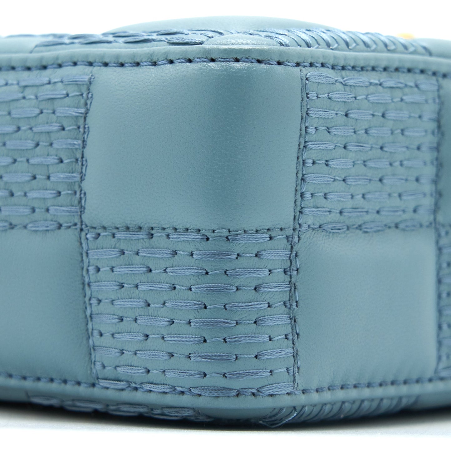 Louis Vuitton Troca PM Damier Quilt Lambskin Light Blue GHW (New Version)