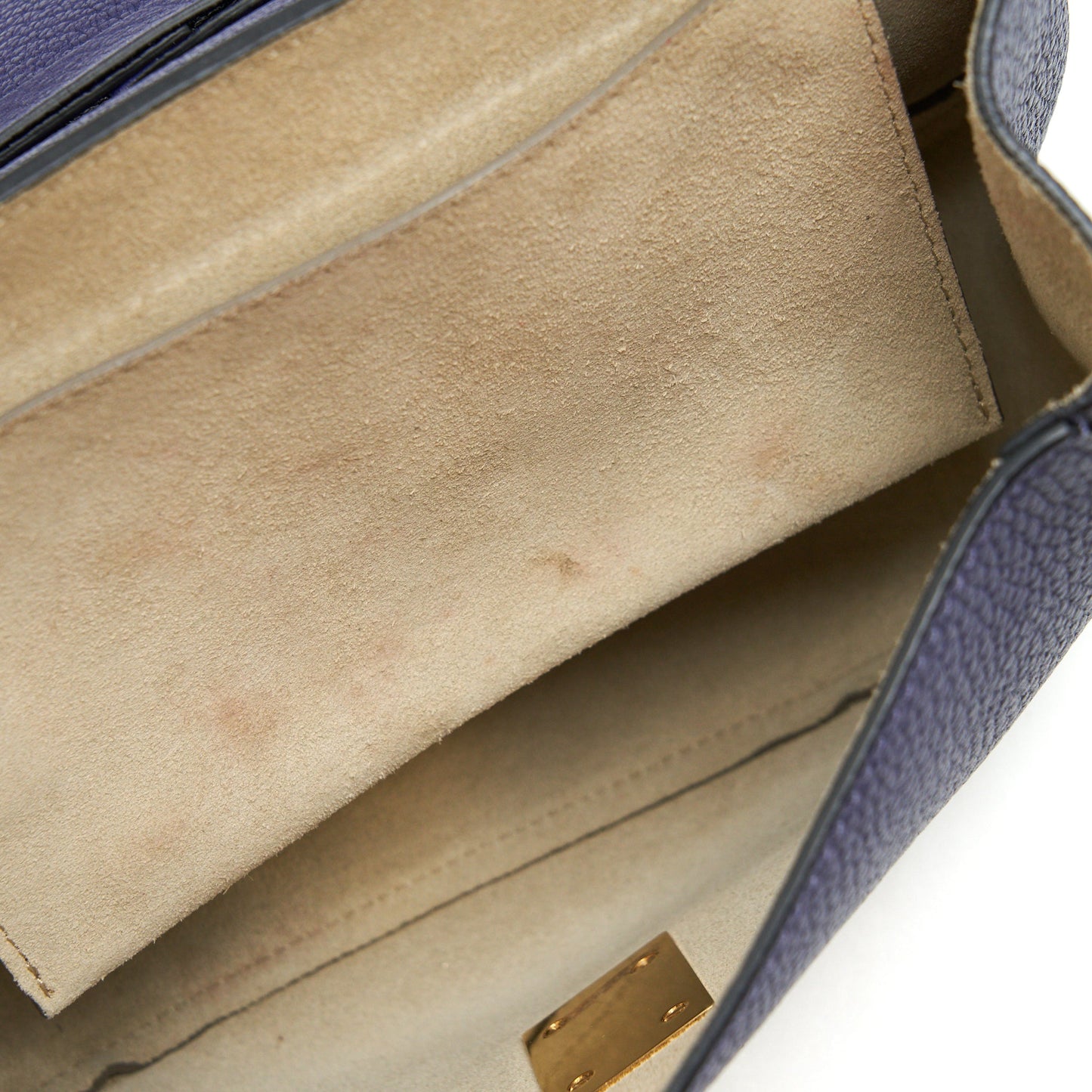 Chloe drew bag Dark blue GHW