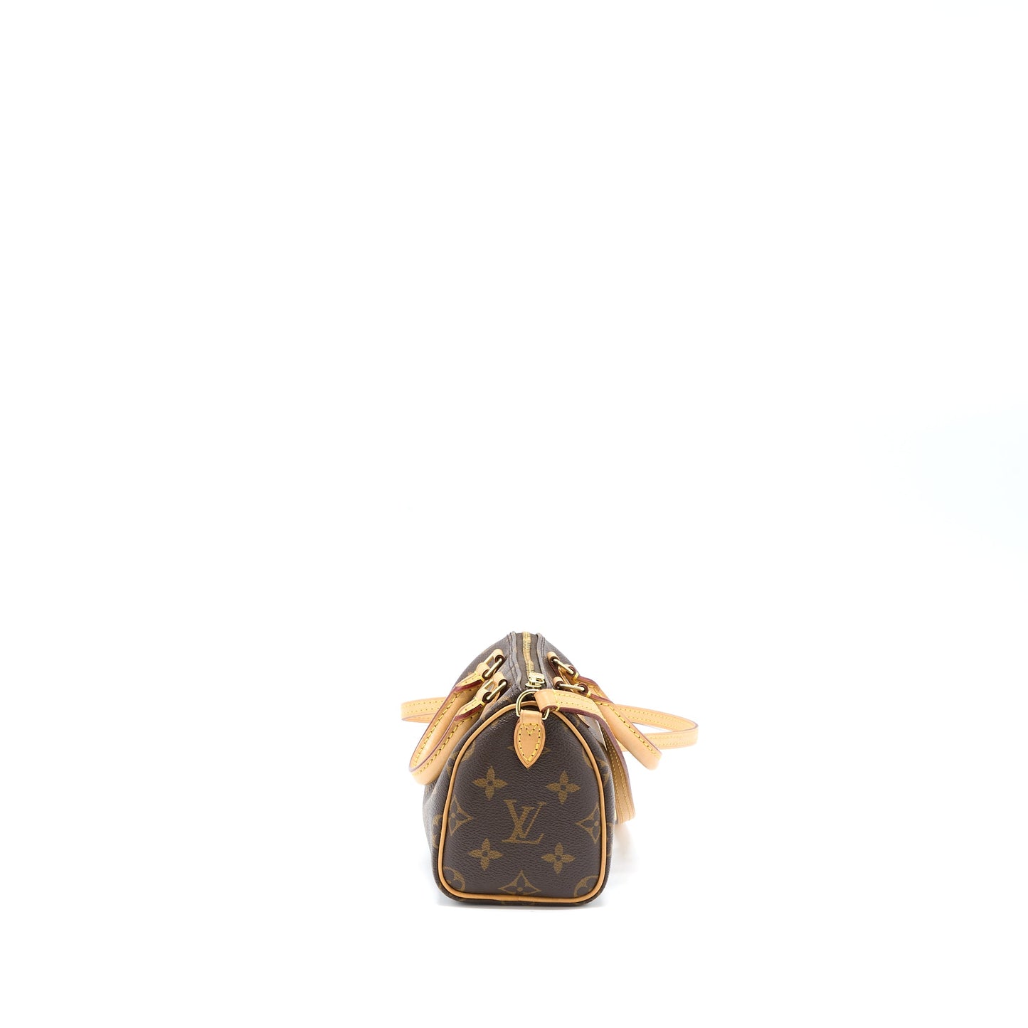 Louis Vuitton Nano Speedy Monogram Canvas GHW (Old Version)