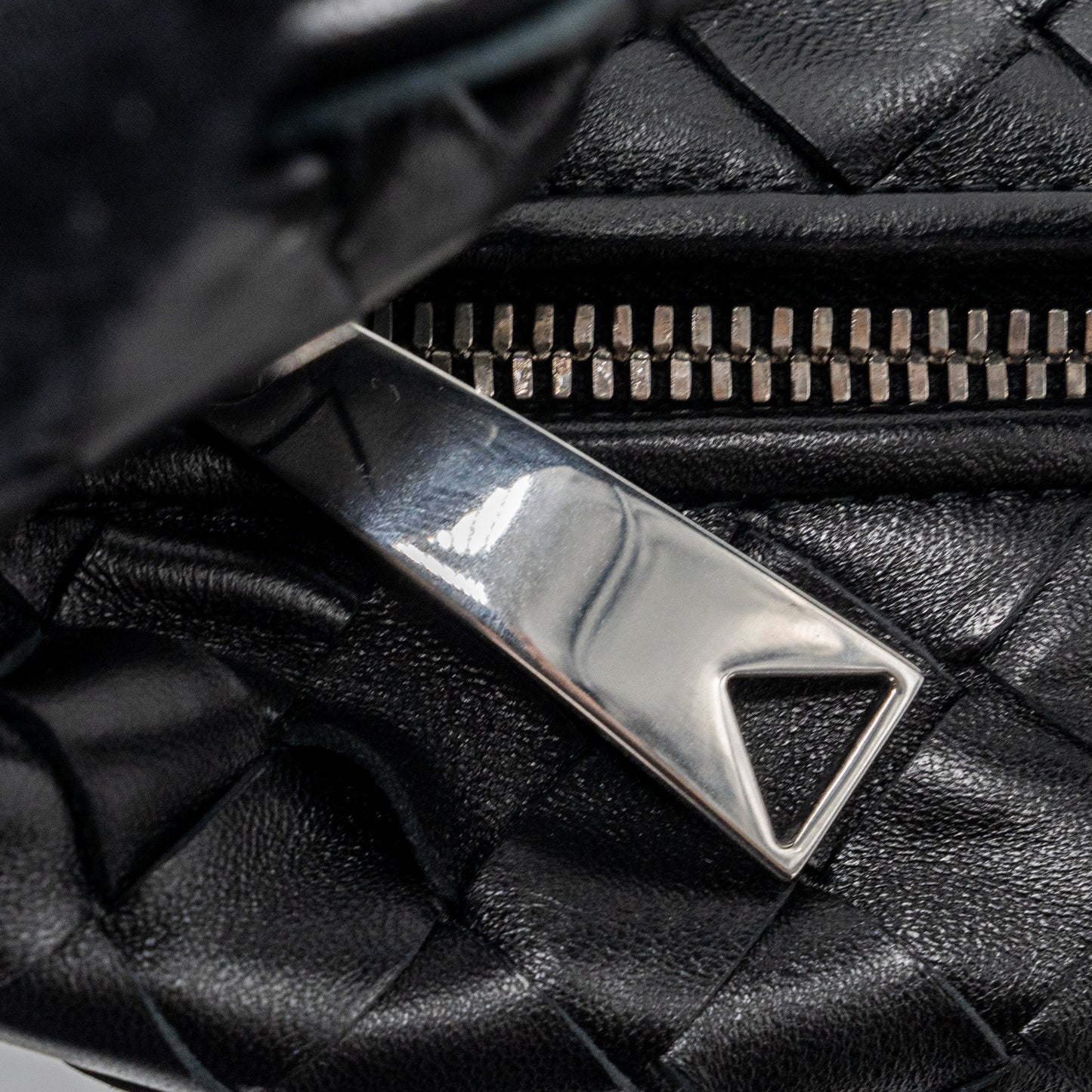 Bottega Veneta Mini Jodie Lambskin Black SHW