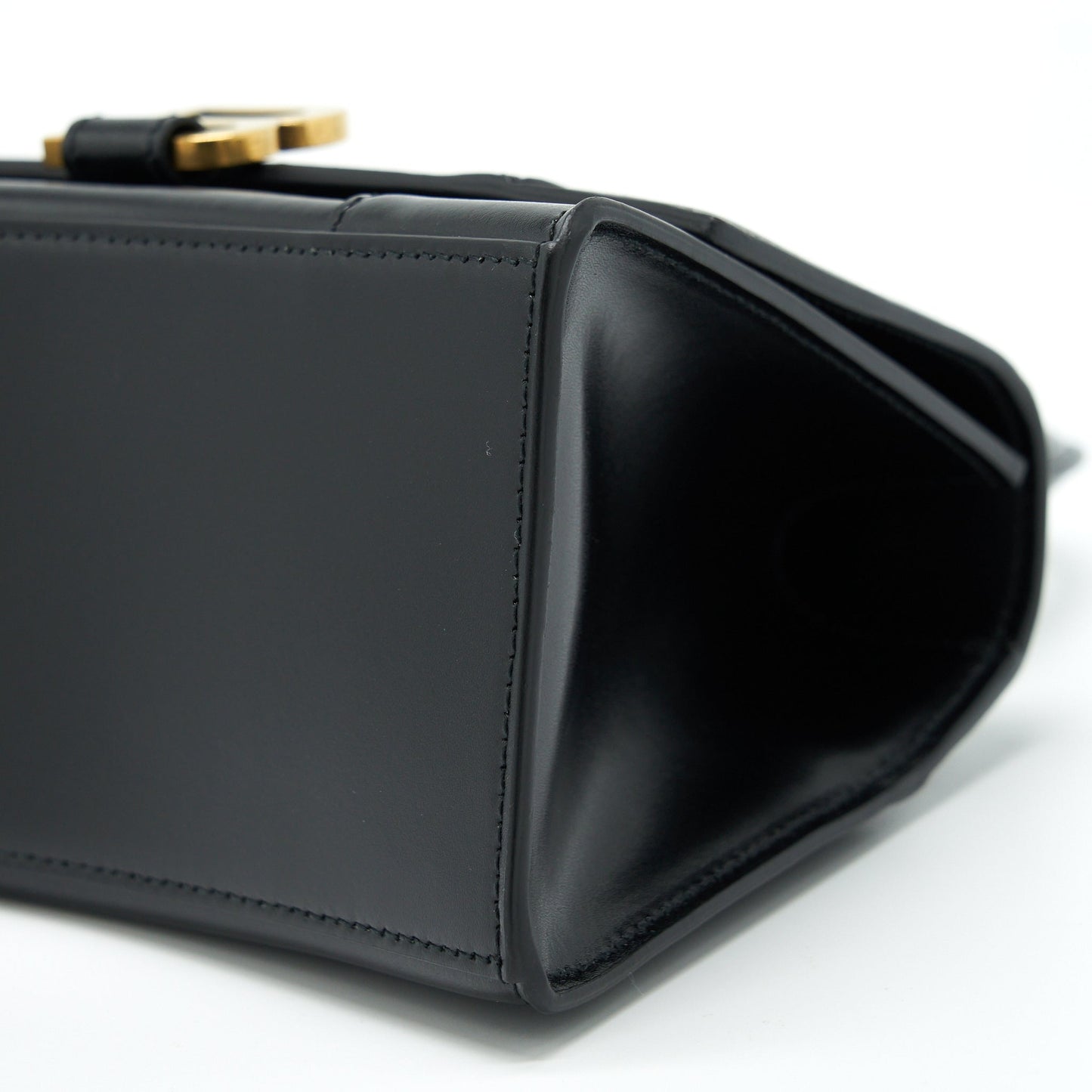 Balenciaga Hourglass S Calfskin Black GHW