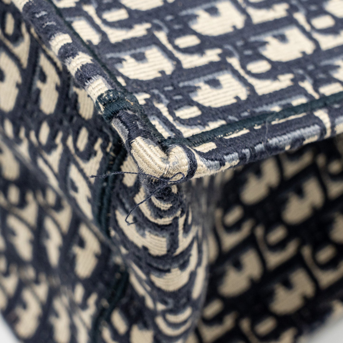 Dior Large Book tote dior oblique canvas blue