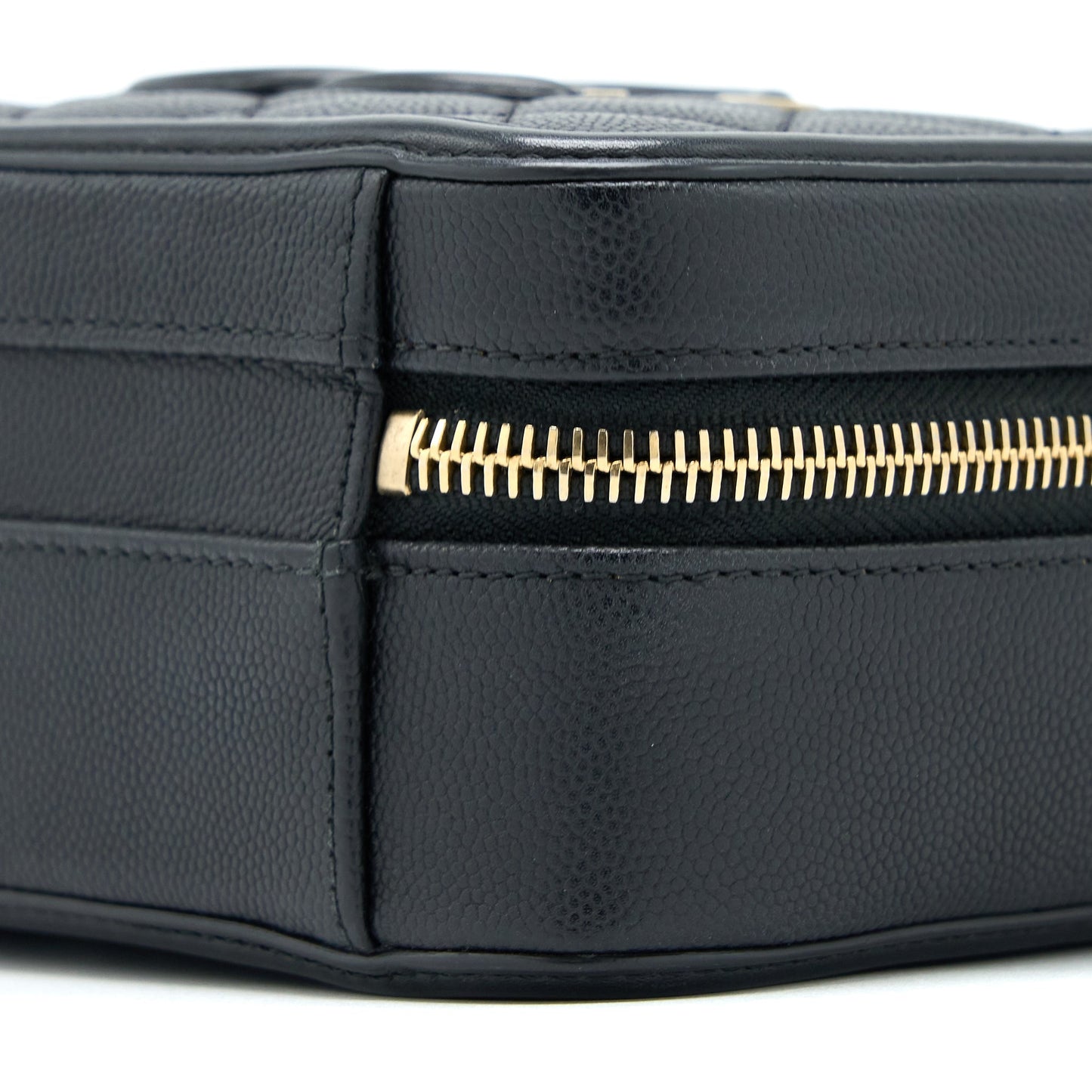 Chanel Filigree Vanity Case Caviar Black GHW