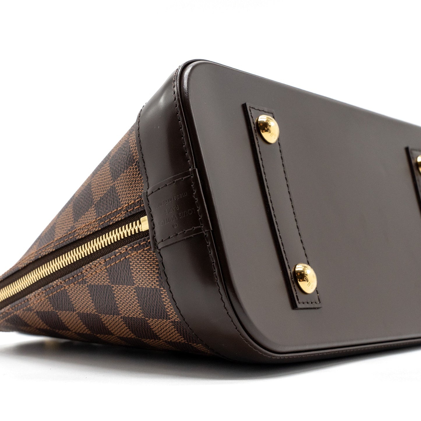 Louis Vuitton alma PM damier ebene GHW