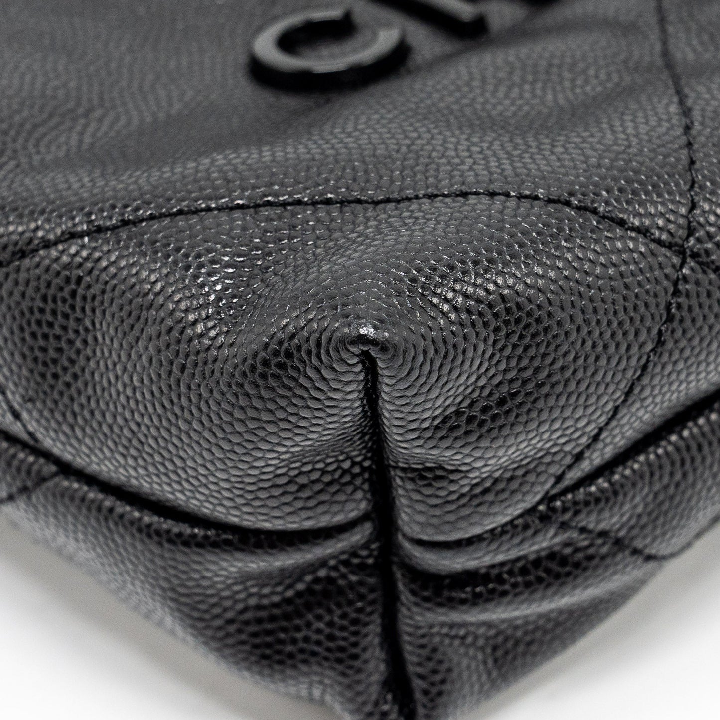 Chanel Mini 22 Bag Caviar Black GHW (Microchip)