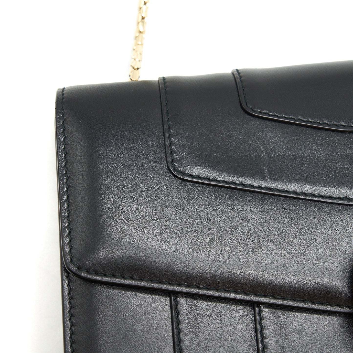 Bvlgari serpenti Forever Flap bag Large black GHW