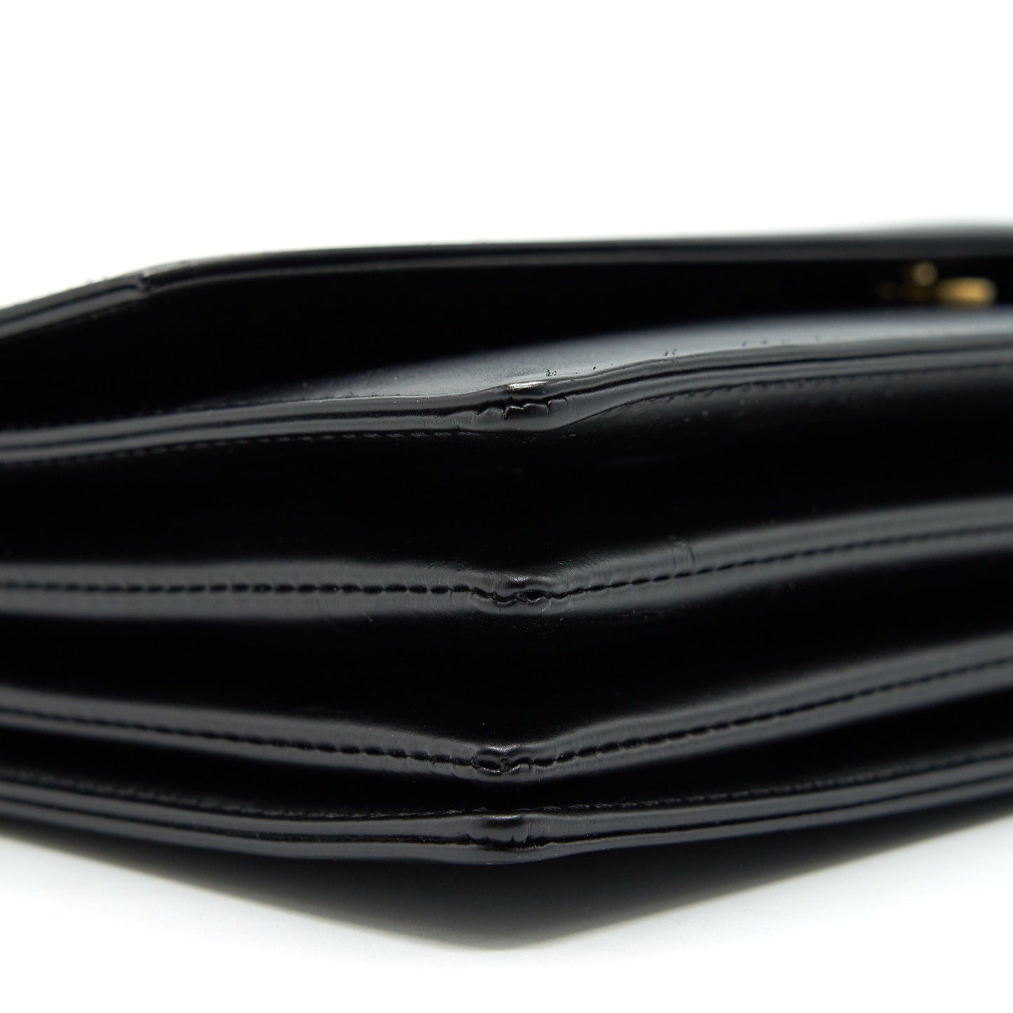 Louis Vuitton Delphes Vintage Opera Line Bag Limited Ed Black Leather Shoulder Bag