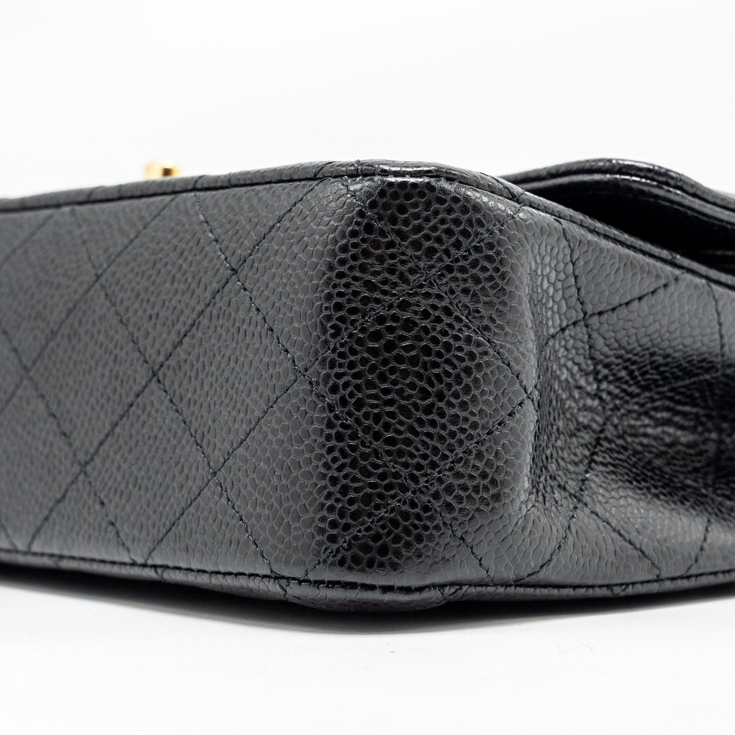 Chanel Medium Classic Double Flap Bag Caviar Black GHW