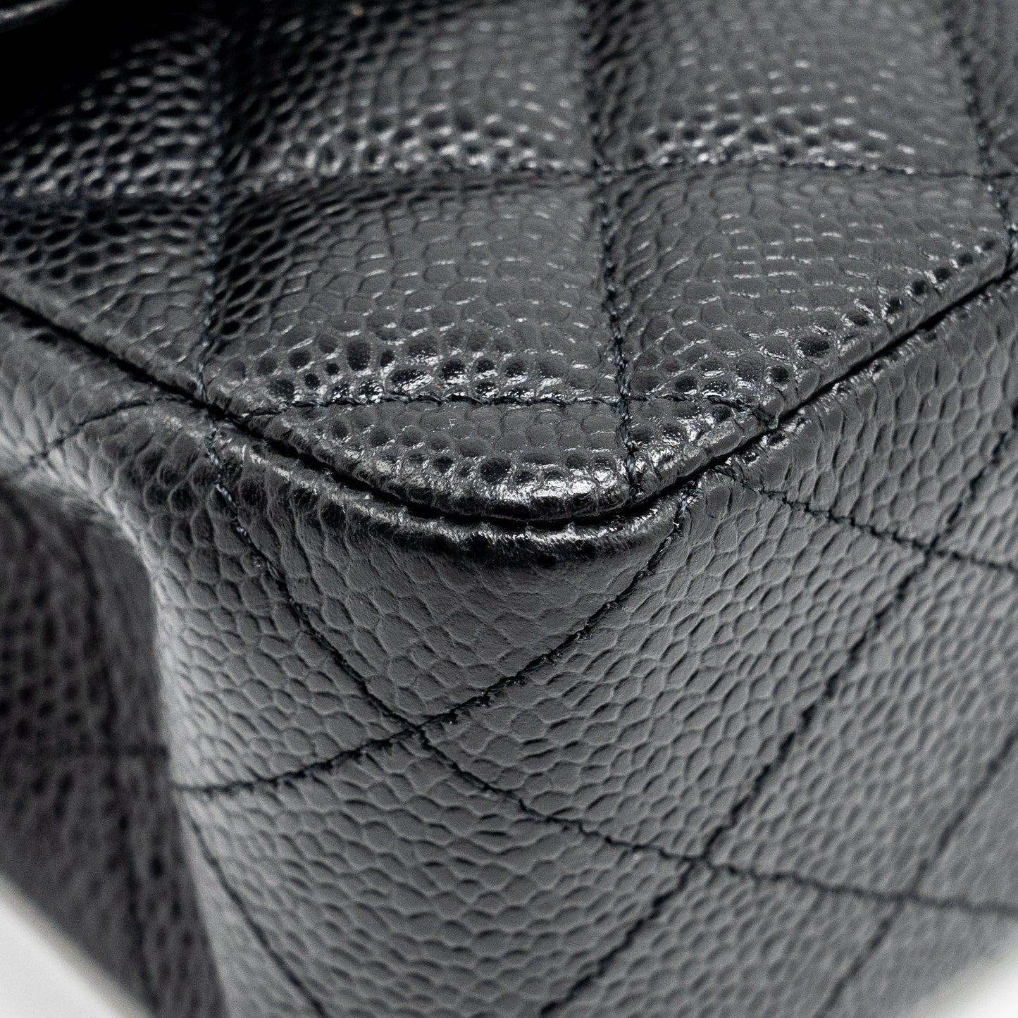 Chanel Medium Classic Double Flap Bag Caviar Black GHW
