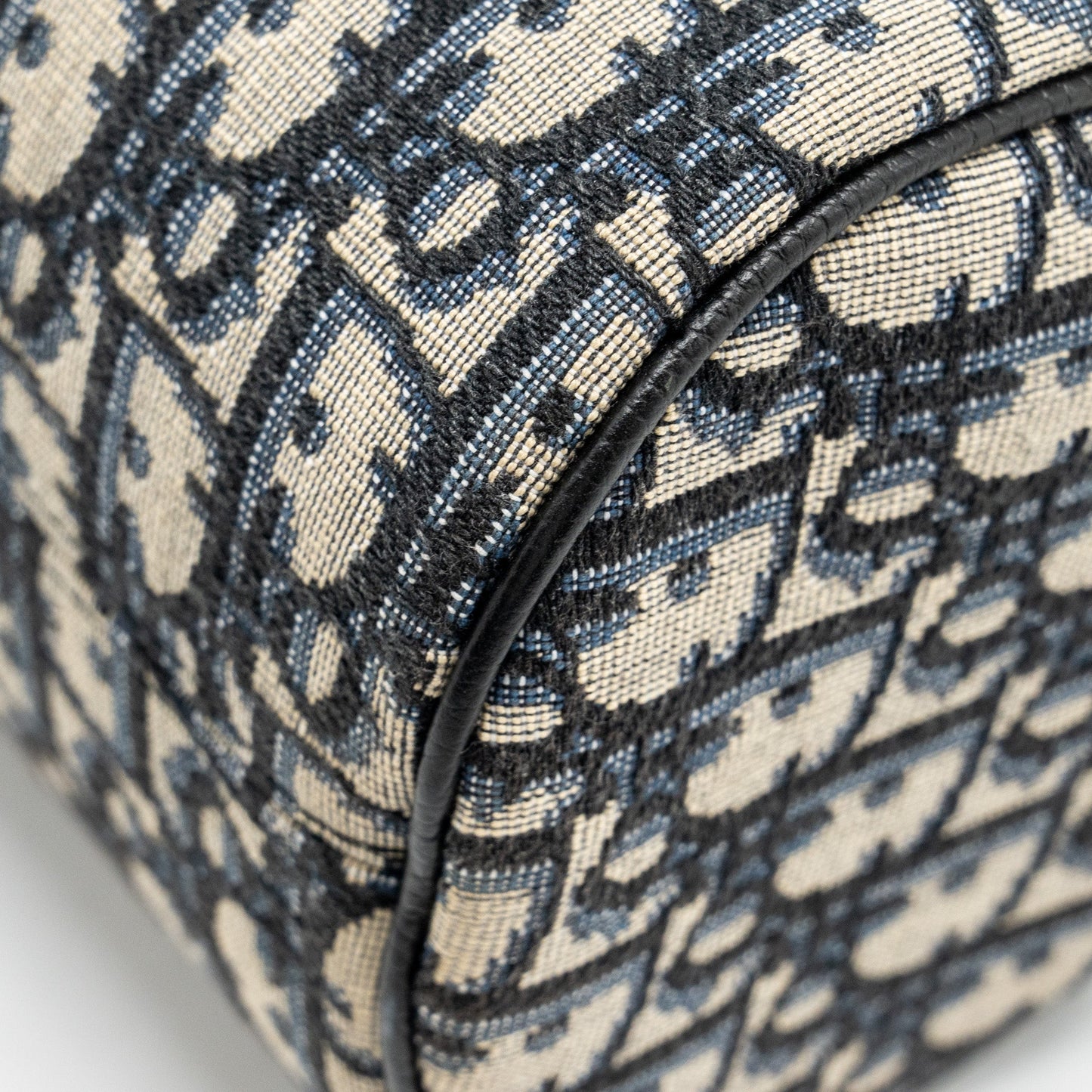 Dior Roller Messenger Bag Blue Oblique Jacquard SHW