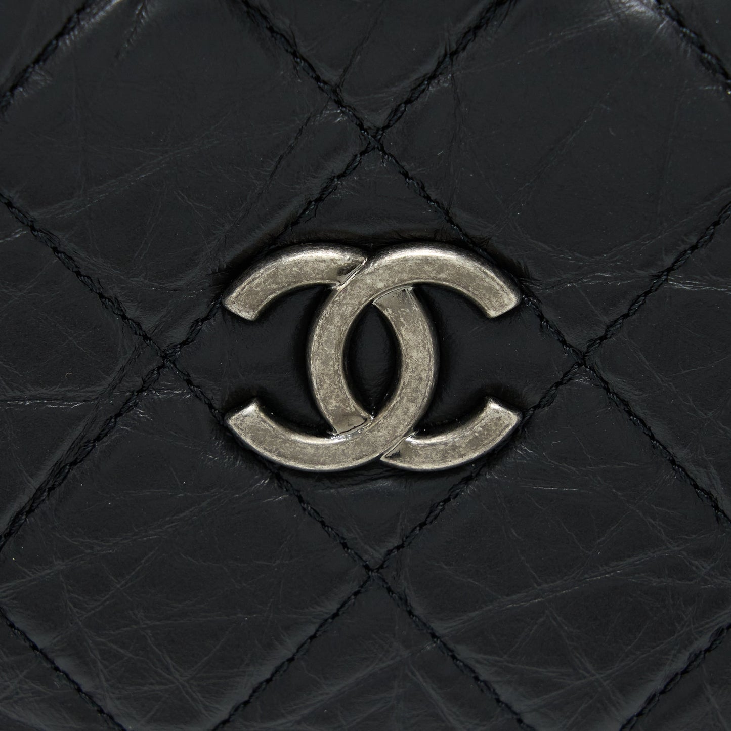 Chanel Small Gabrielle Backpack Aged Calfskin Black Multicolour Hardware (Microchip)