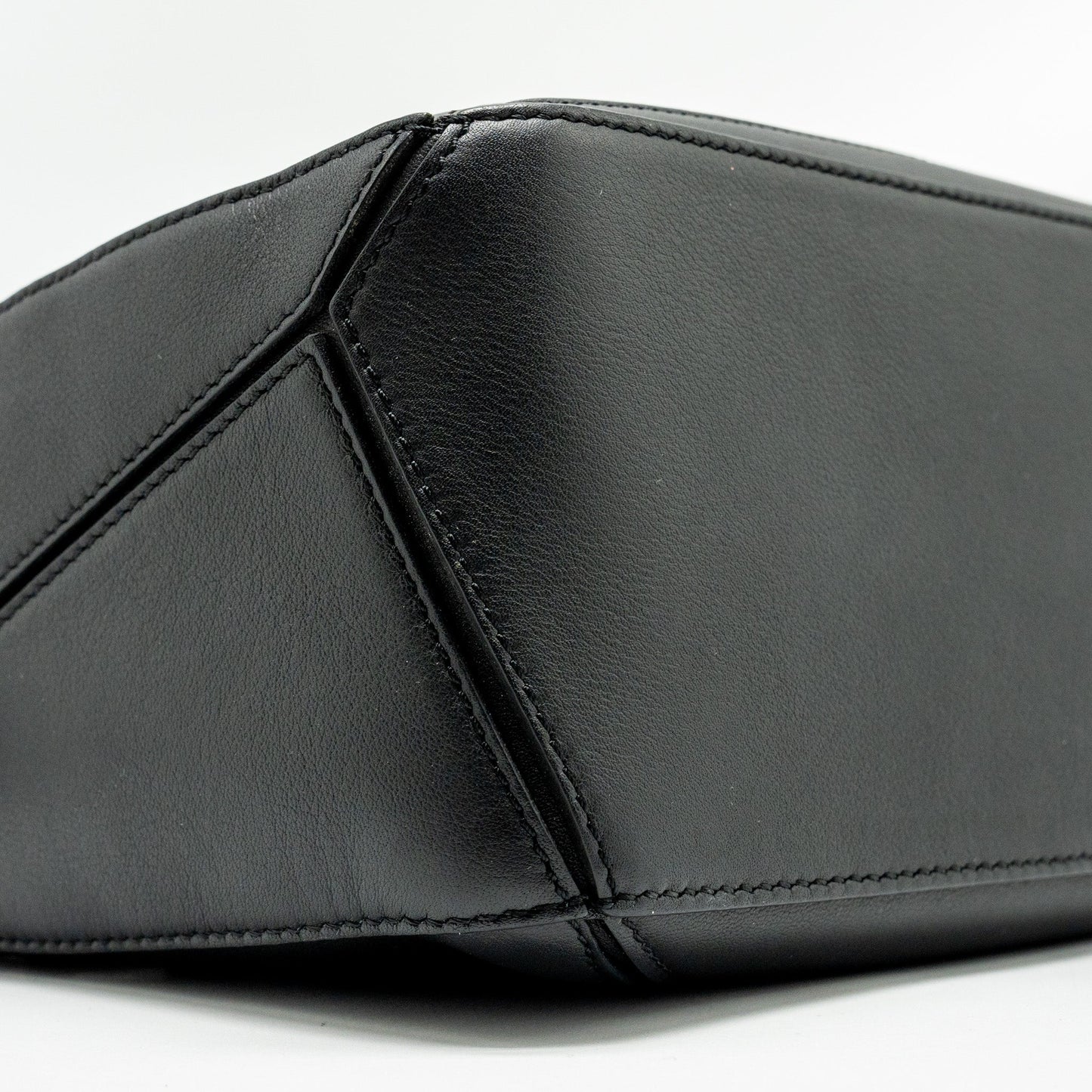 Loewe Small Puzzle Bag Calfskin Black SHW