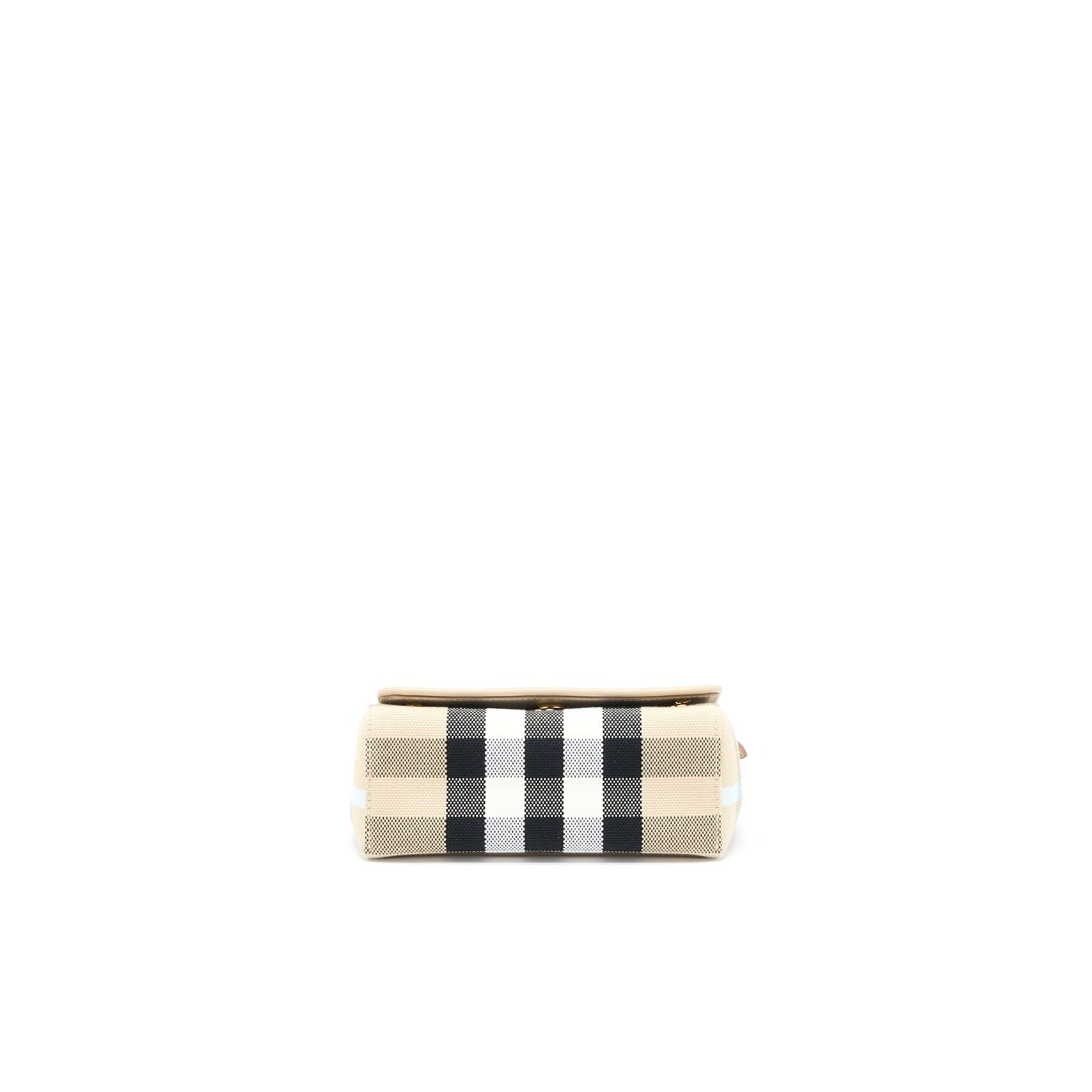 Burberry Hackberry Crossbody Bag Canvas Soft Fawn GHW