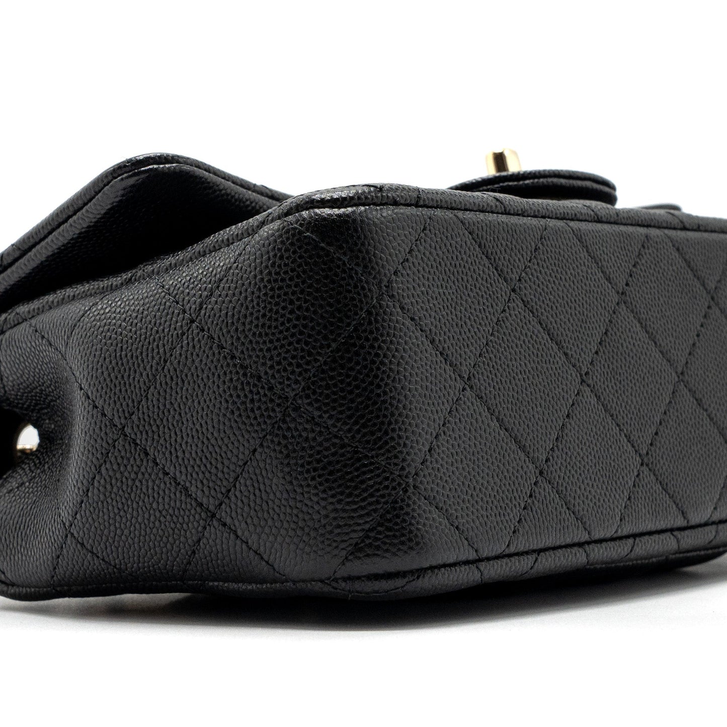 Chanel Classic Mini Rectangular Flap Bag Caviar Black GHW