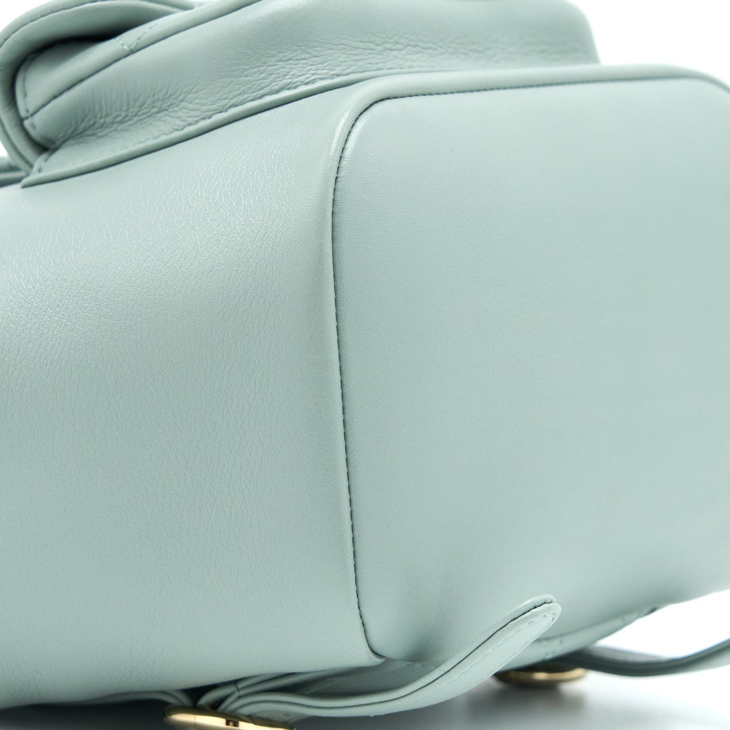 Chanel 23C Duma Mini Backpack Calfskin Light Grey LGHW (Microchip)
