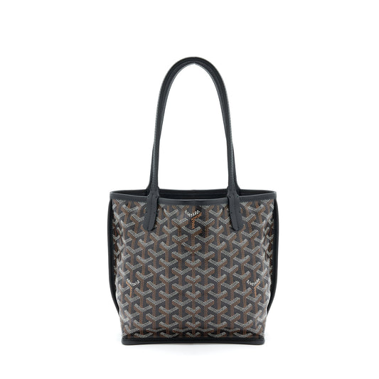 Goyard Anjou Mini Reversible Tote Black/multicolour