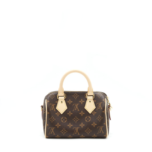 Louis Vuitton Speedy Bandouliere 20 Monogram Canvas/Black Multicolour Strap