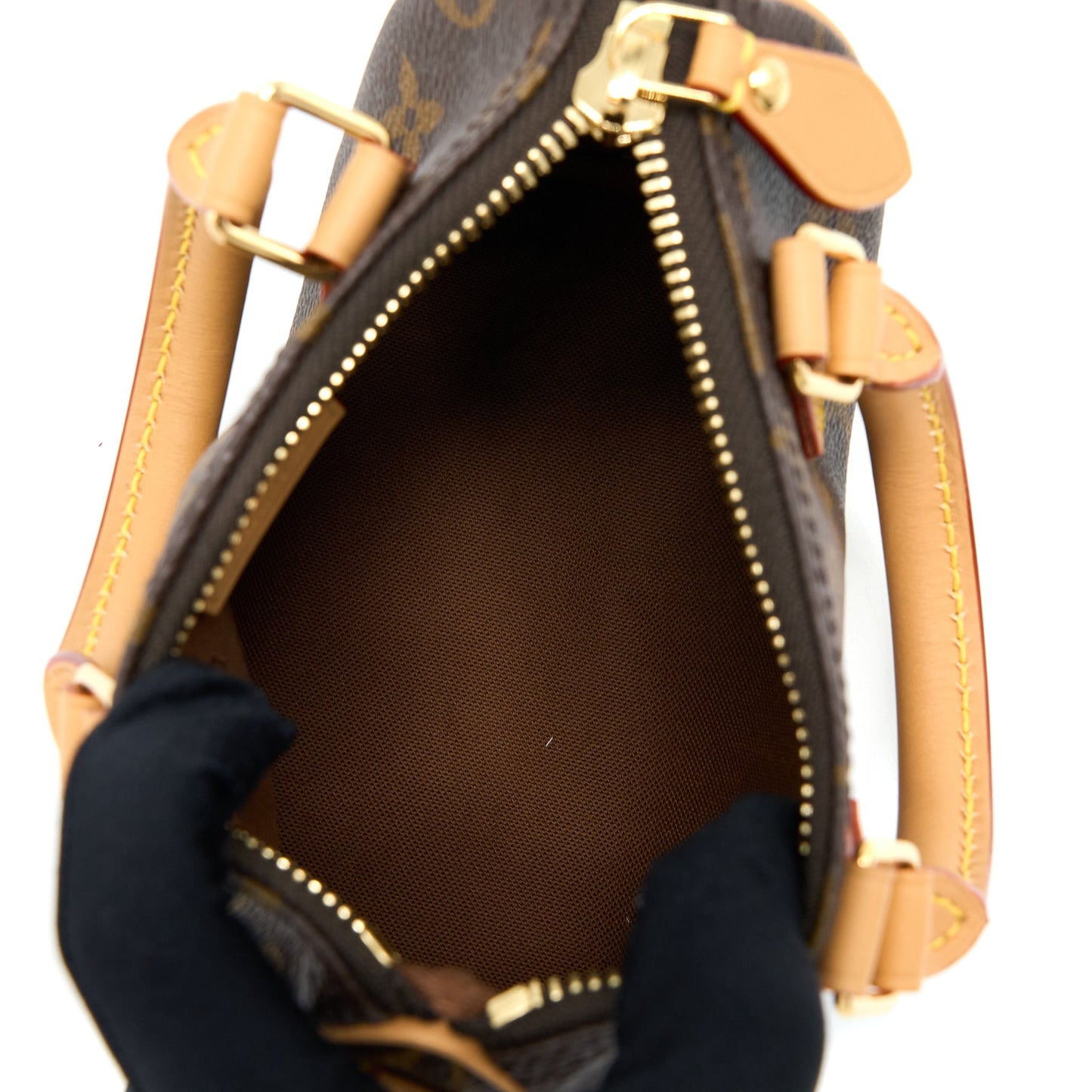 Louis Vuitton Nano Speedy New Version Monogram Canvas GHW