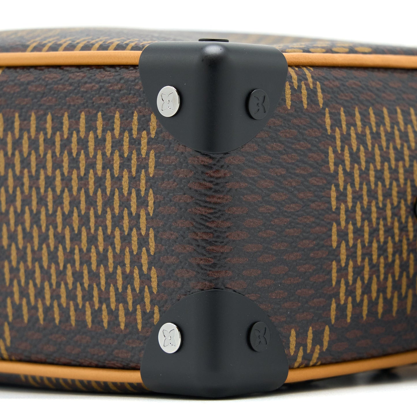 Louis Vuitton Mini Soft Trunk Limited Edition Sutures Toiles Black Hardware