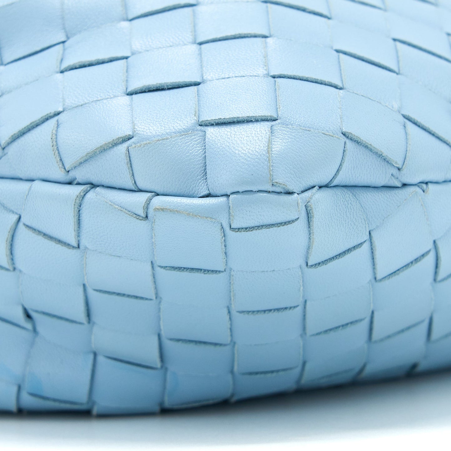 Bottega Veneta Mini Jodie Bag Light Blue SHW