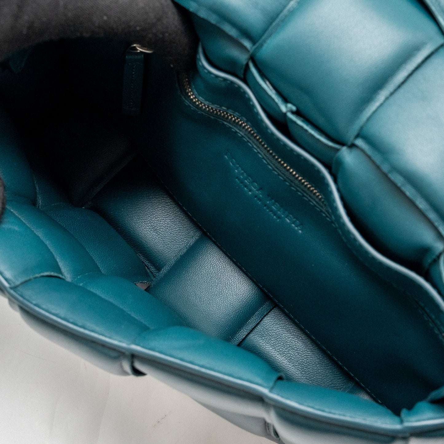 Bottega Veneta Padded Cassette Lambskin Green SHW