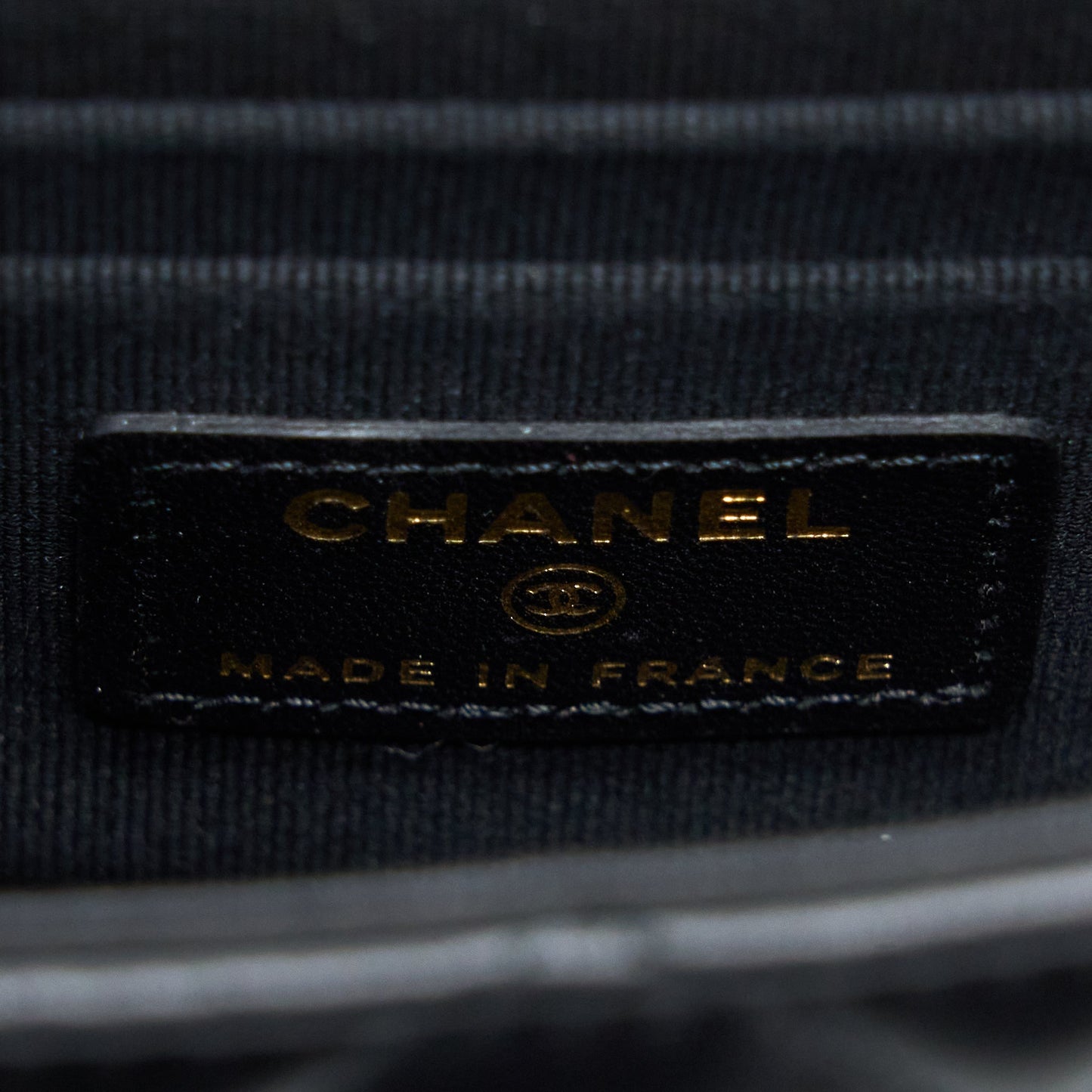 Chanel Top Handle Mini Flap Bag Lambskin Black LGHW