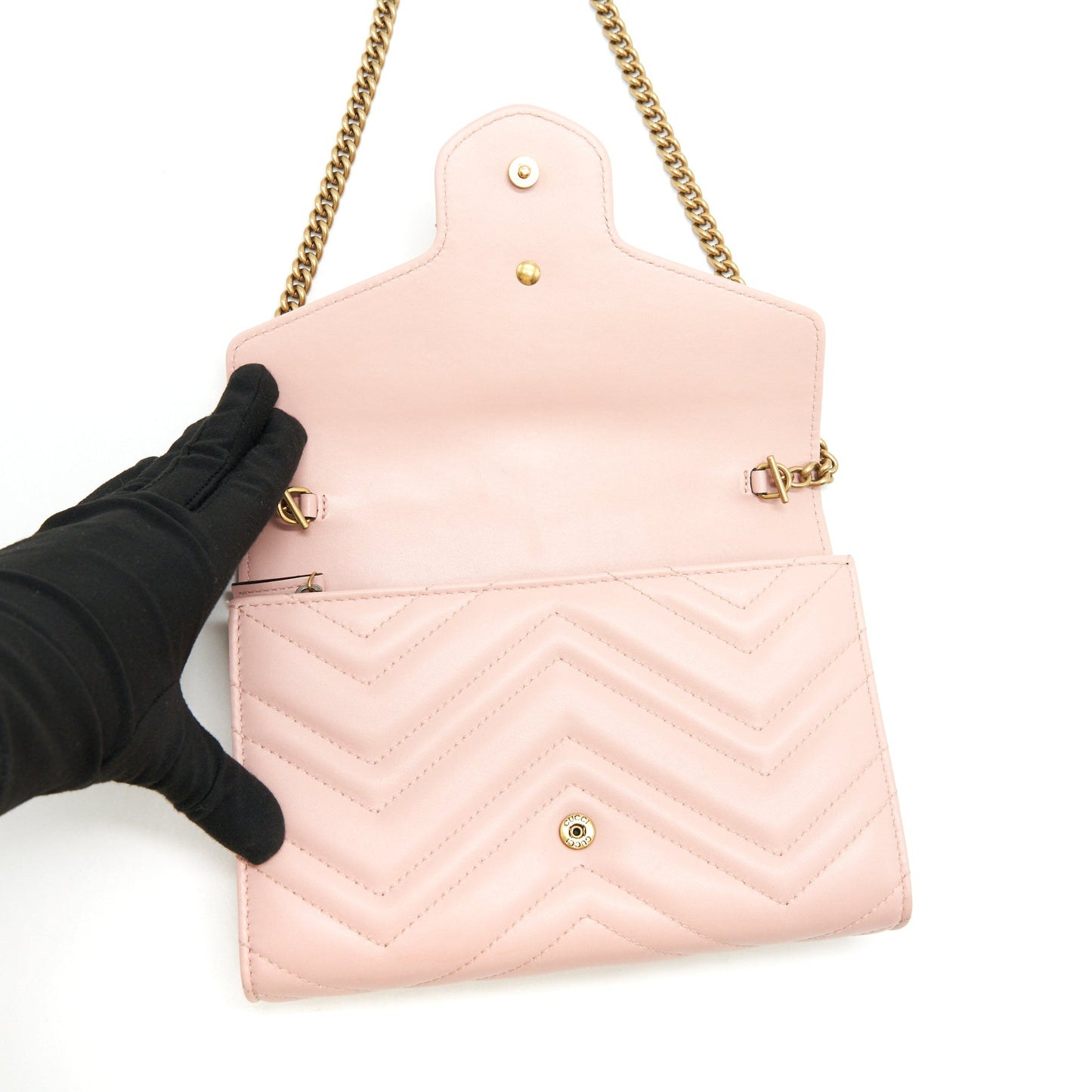 Gucci GG Marmont Matelasse Mini Bag Pink