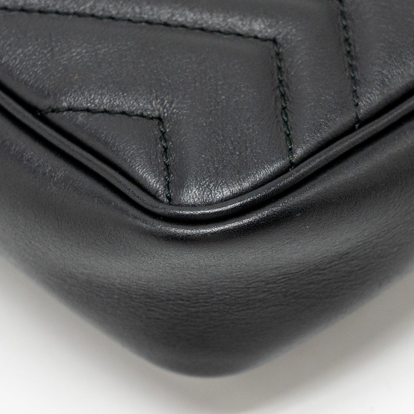 GUCCI Mini GG Marmont Calfskin Black GHW