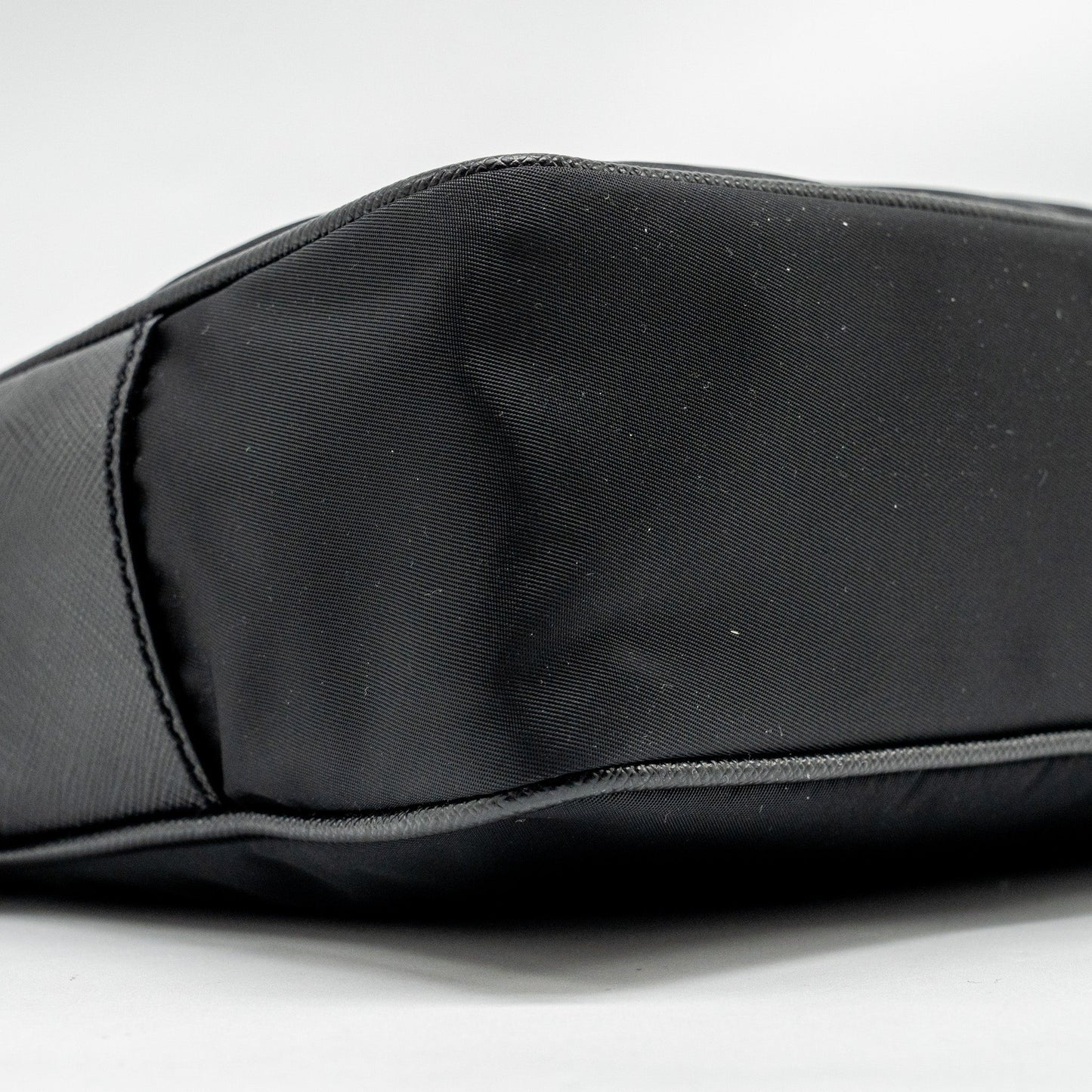 Prada Re-nylon Shoulder Bag Black SHW