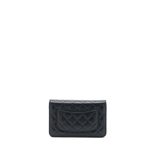 Chanel Classic Wallet On Chain Caviar Black GHW