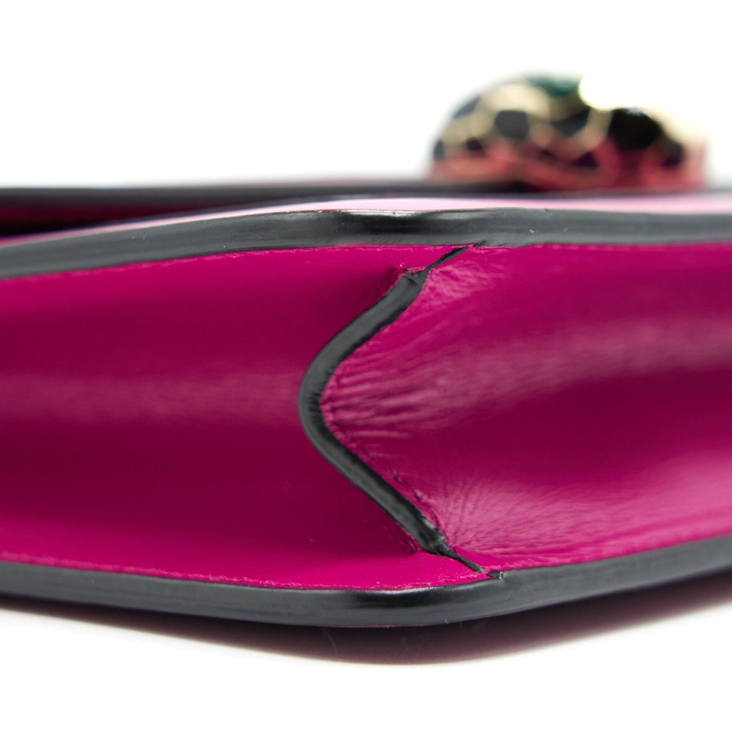 Bvlgari Serpenti Forever Crossbody Flap Bag in Dark Pink