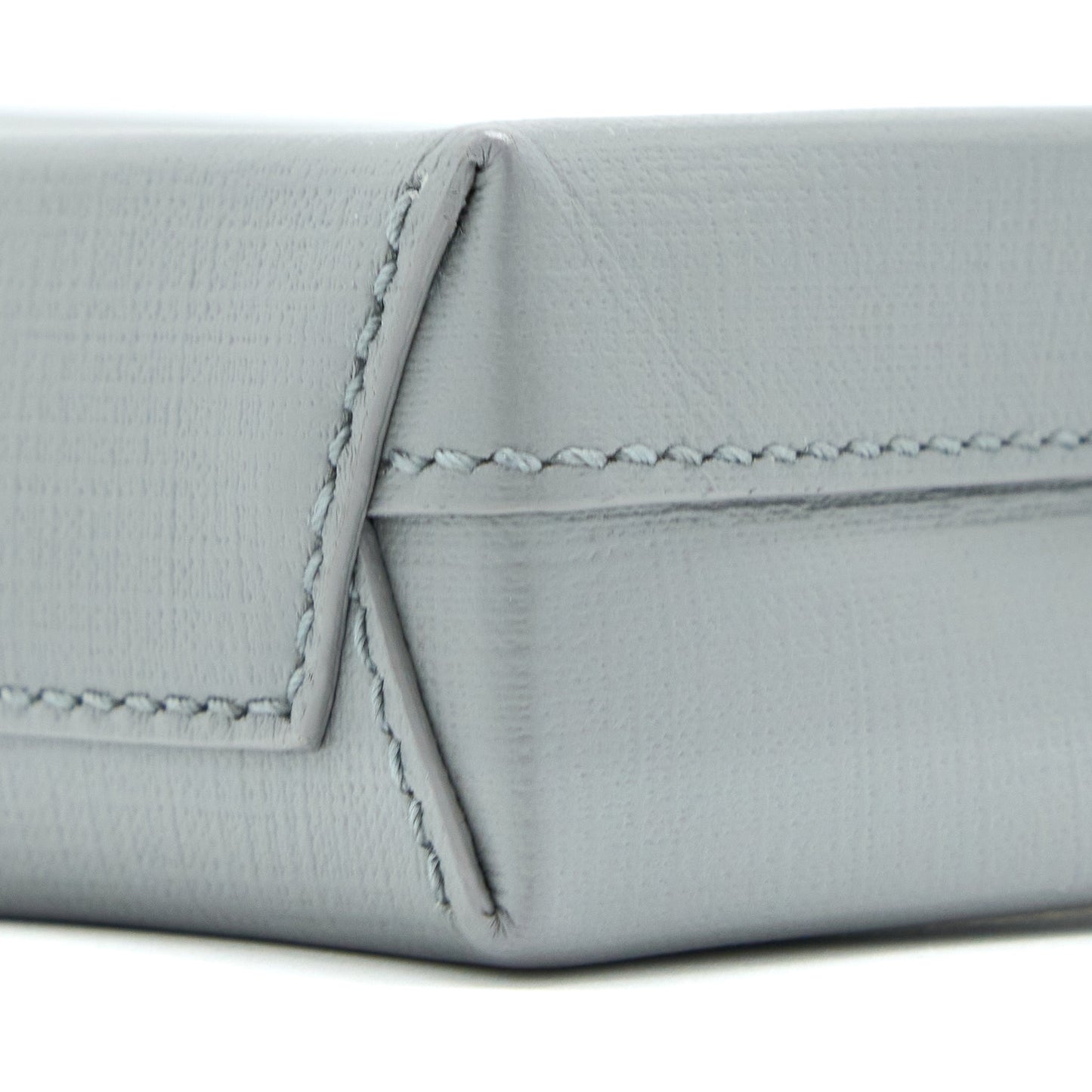Balenciaga Mini Shopping Phone Pouch Grey SHW