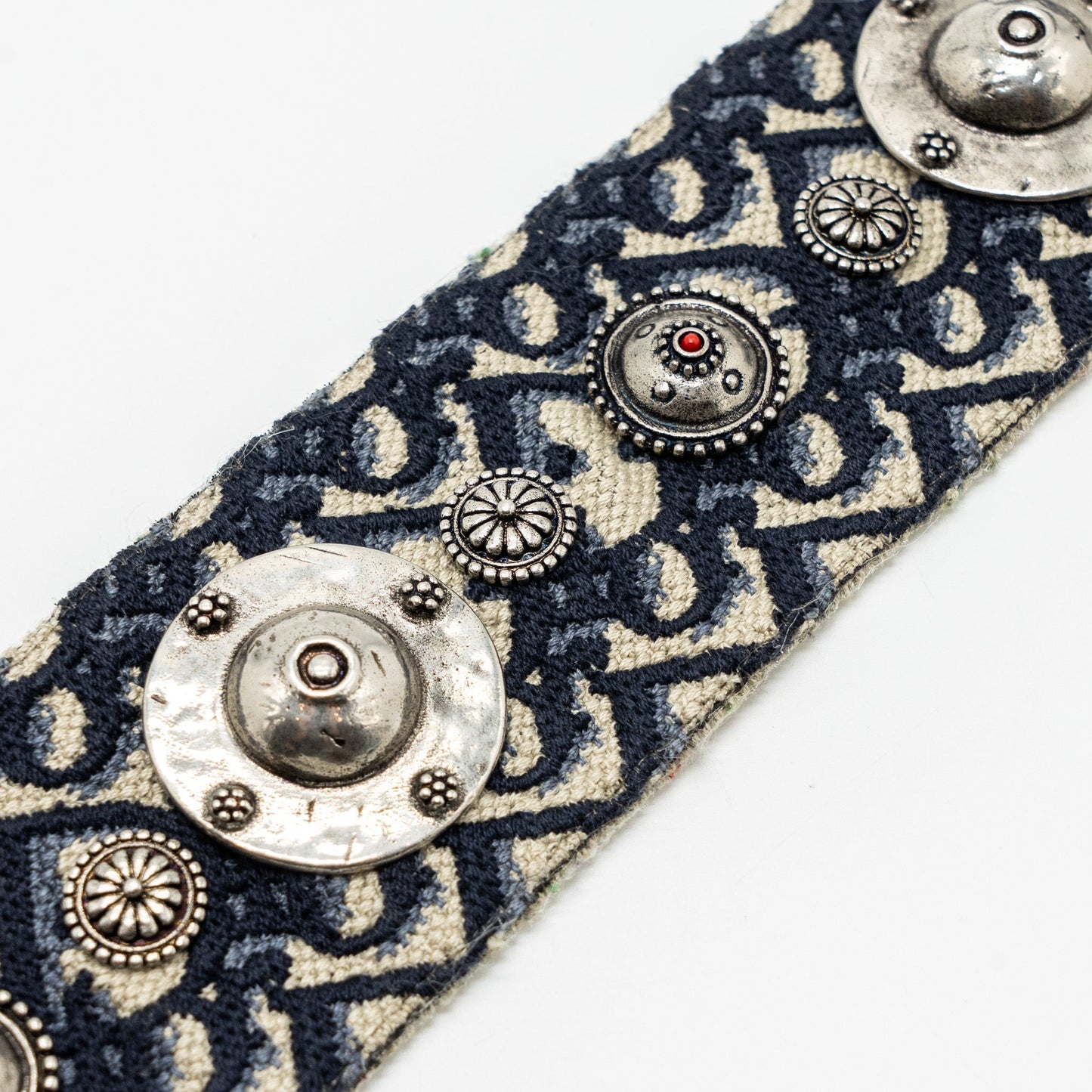 Dior Wide Shoulder Strap Blue Dior Oblique Jacquard GHW