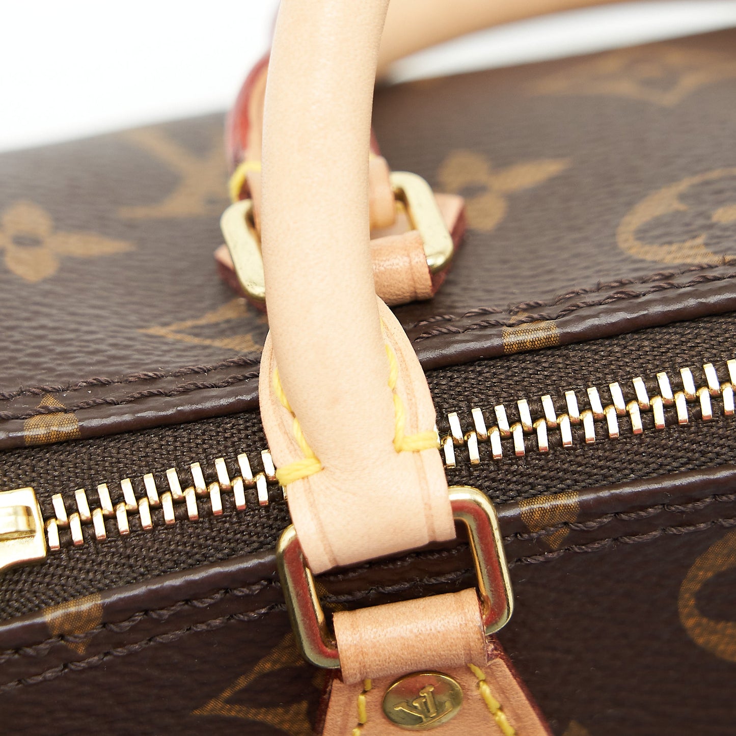 Louis Vuitton Nano Speedy Monogram Canvas GHW