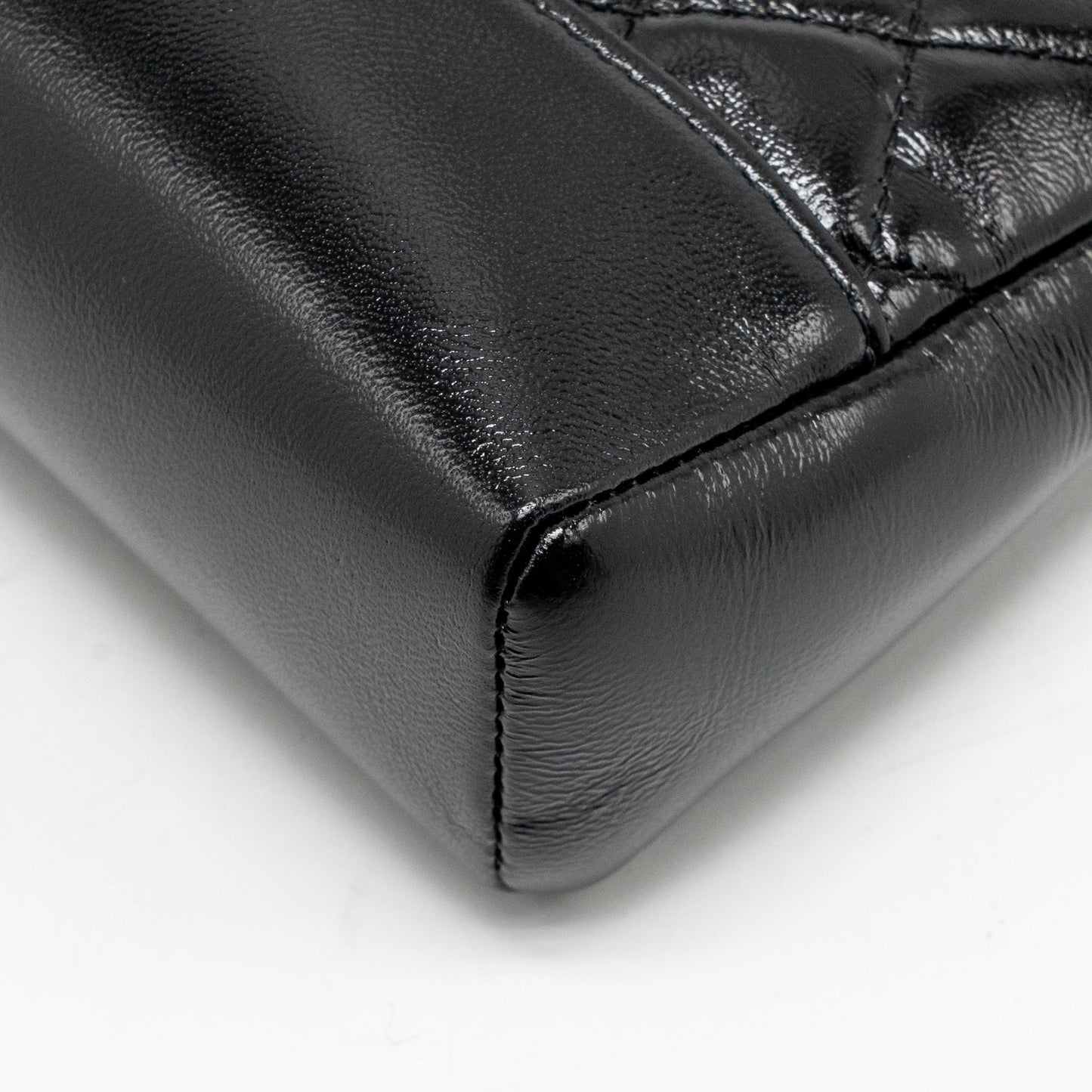 Chanel Mini 31 Bag Shiny Calfskin Black LGHW (Microchip)