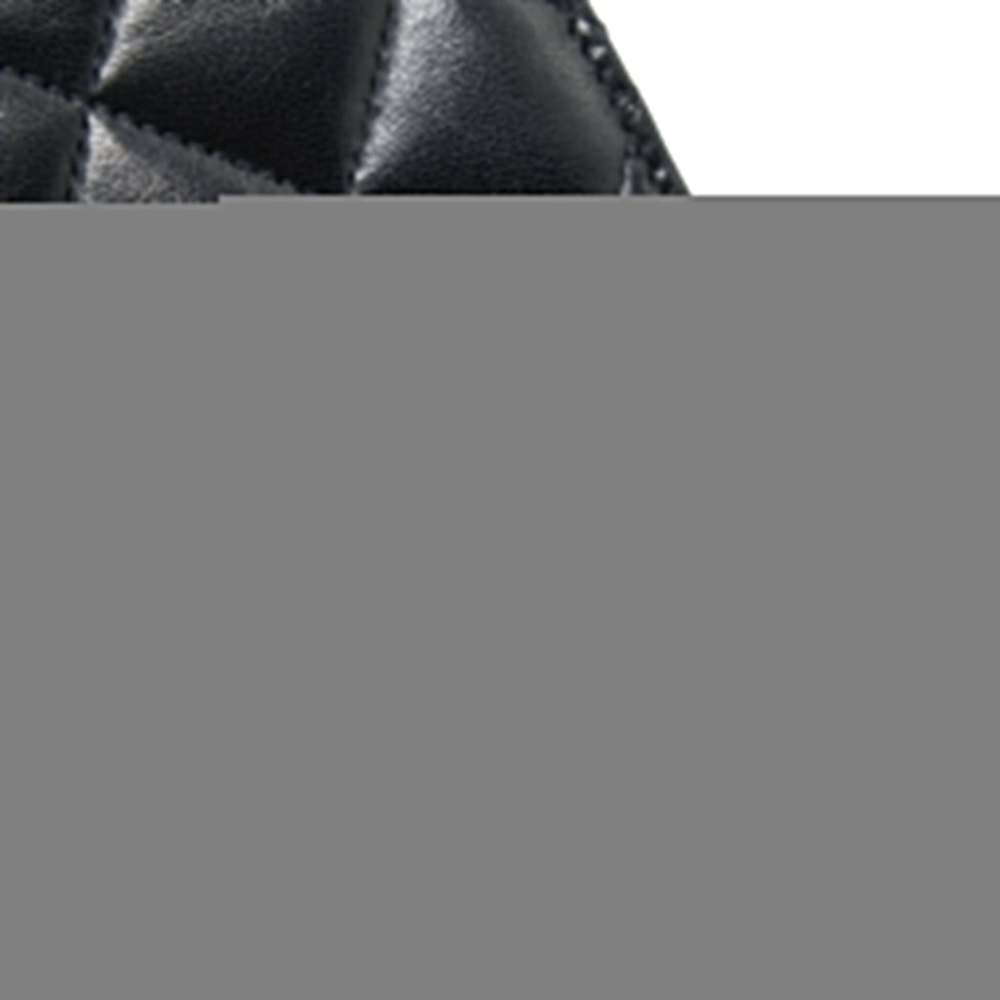 Chanel Vintage Quilted Mini Flap Bag With Chain Lambskin Black GHW