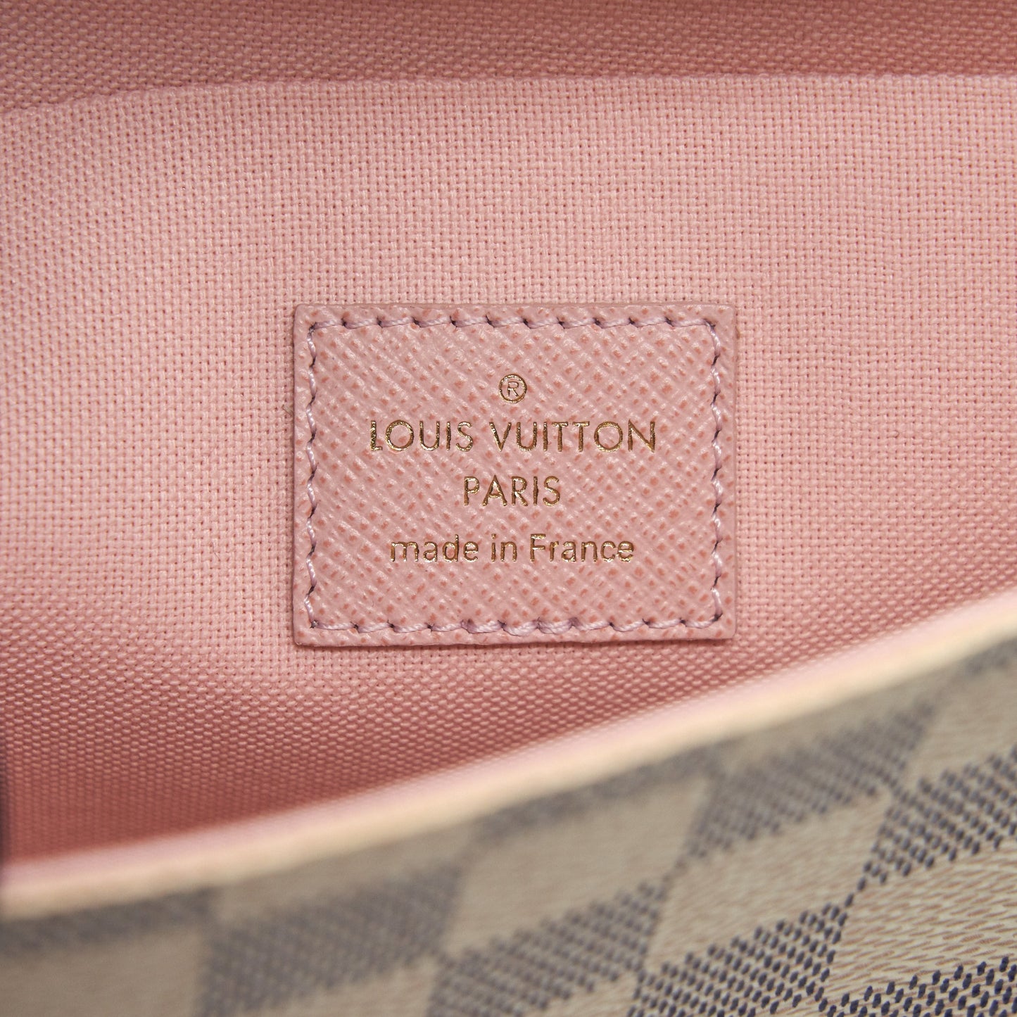 Louis Vuitton Felicie Pochette Damier Azur Canvas