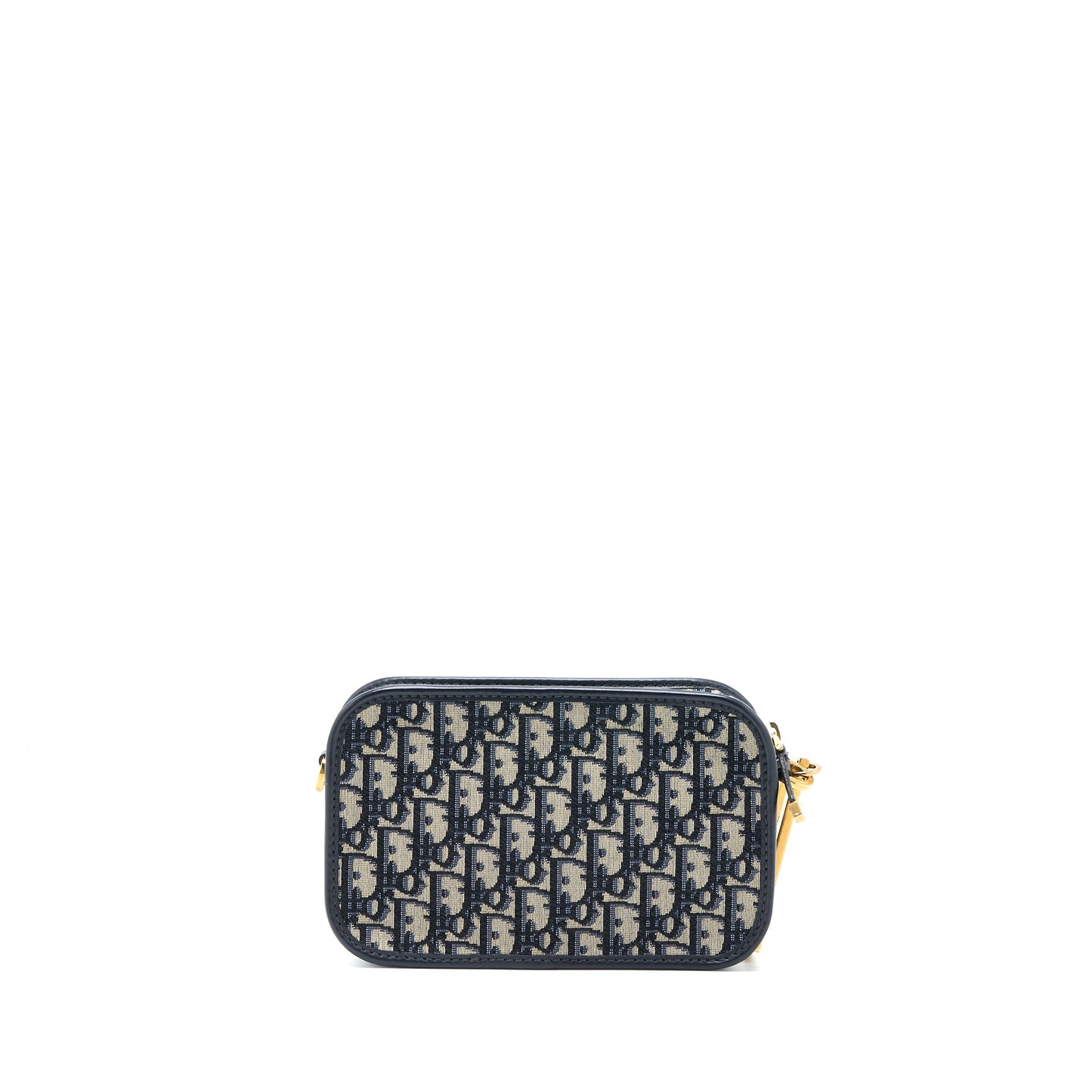 Dior Diorquake Pouch Blue Oblique Canvas With An Extra Strap