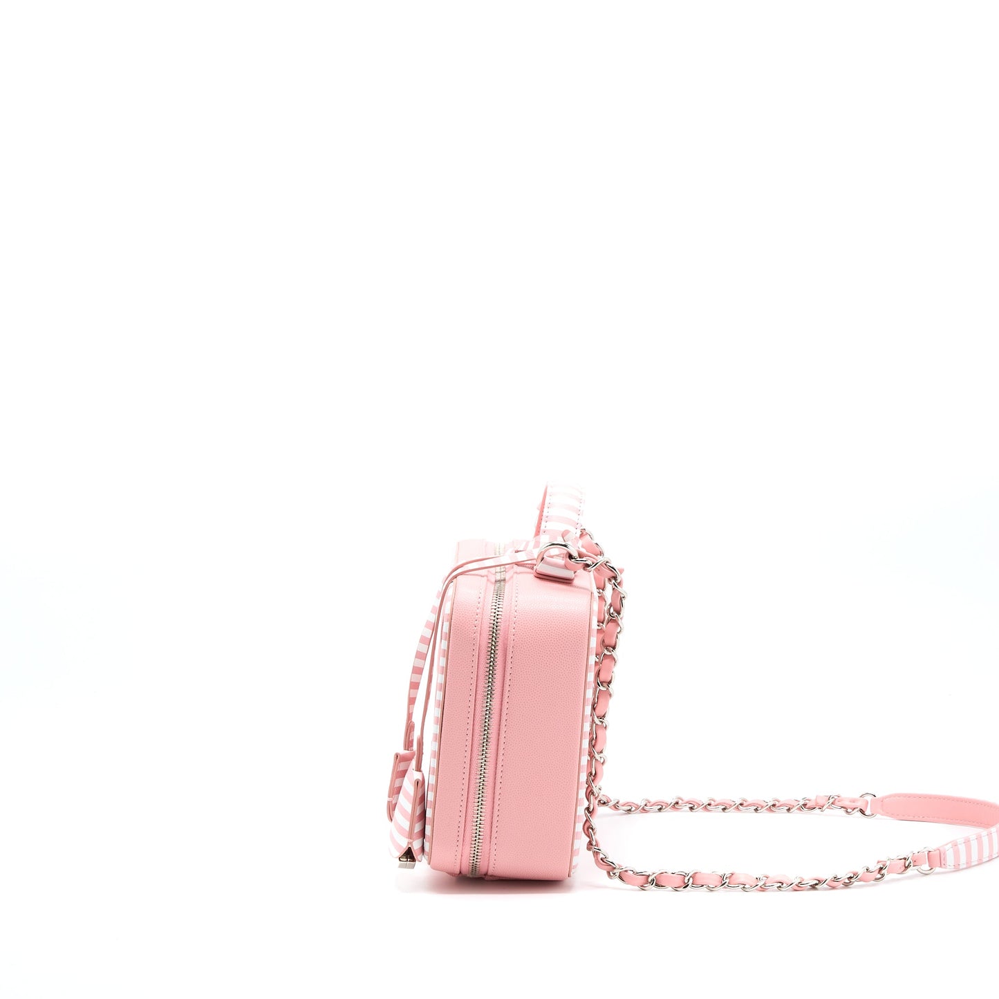 Chanel Medium Filigree Vanity Case Caviar Multicolour Pink SHW
