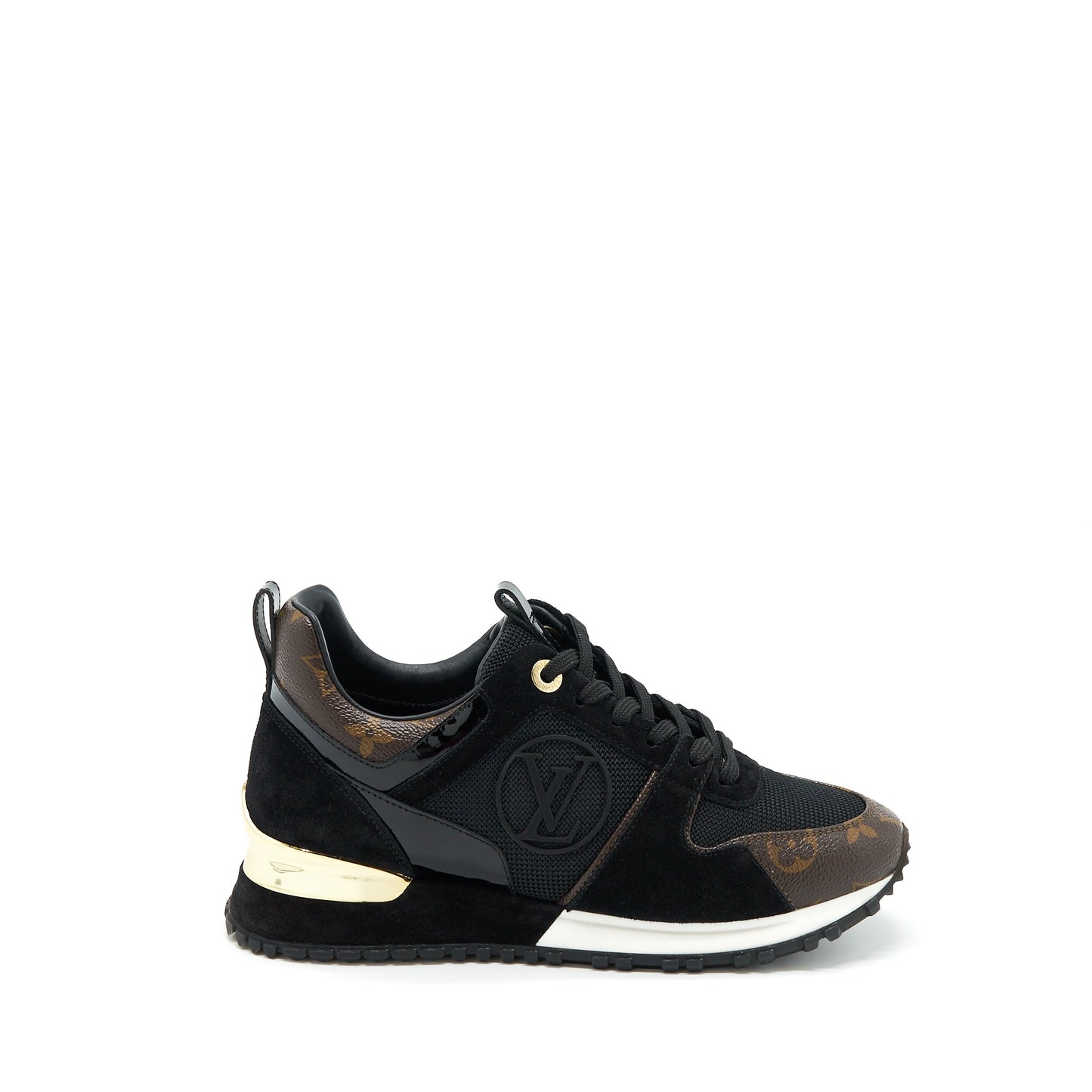 Louis Vuitton Size 36 Mesh Run Away Sneaker Monogram Canvas/Multicolour