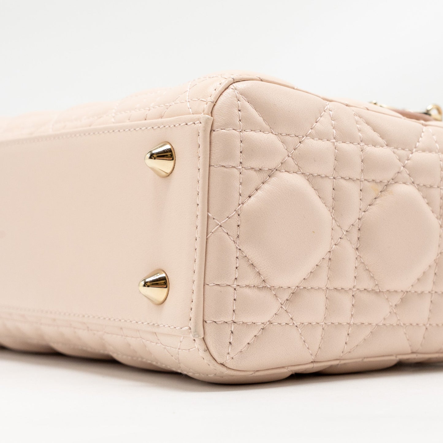 Dior My ABC Small Lady Dior Lambskin Light Pink LGHW