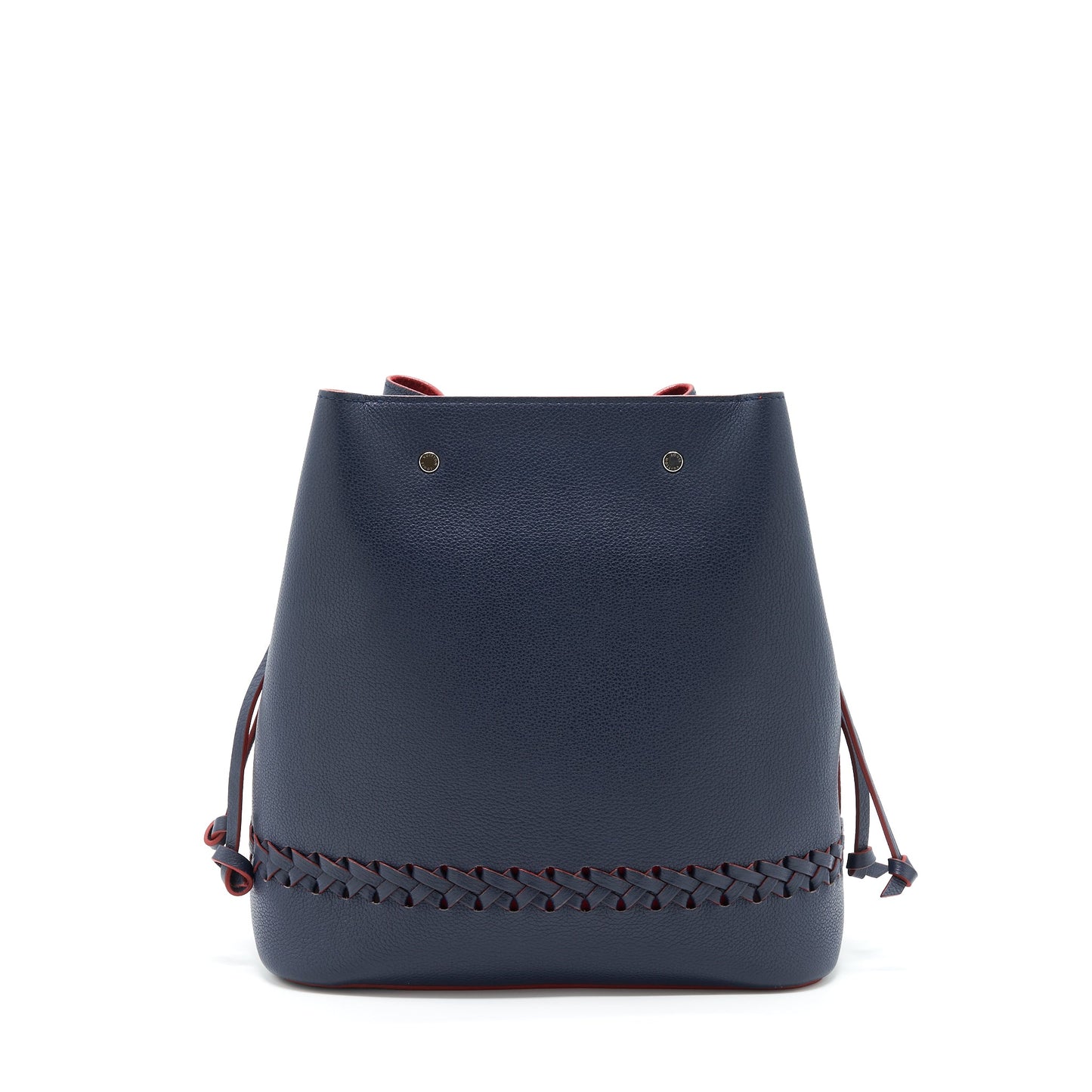 Louis Vuitton Lockme Bucket Bag Navy/Red With An Extra Bag Charm SHW