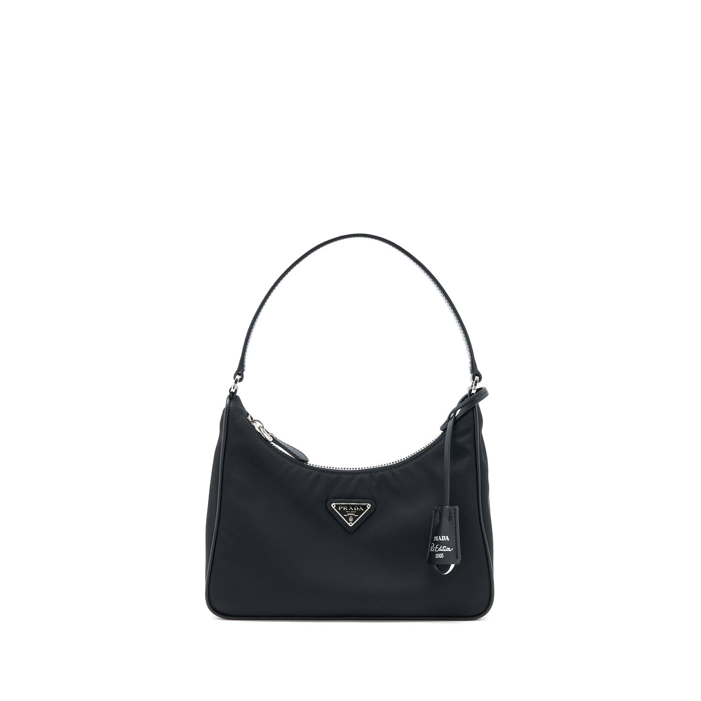 Prada Reedition 2005 Nylon Bag Black SHW