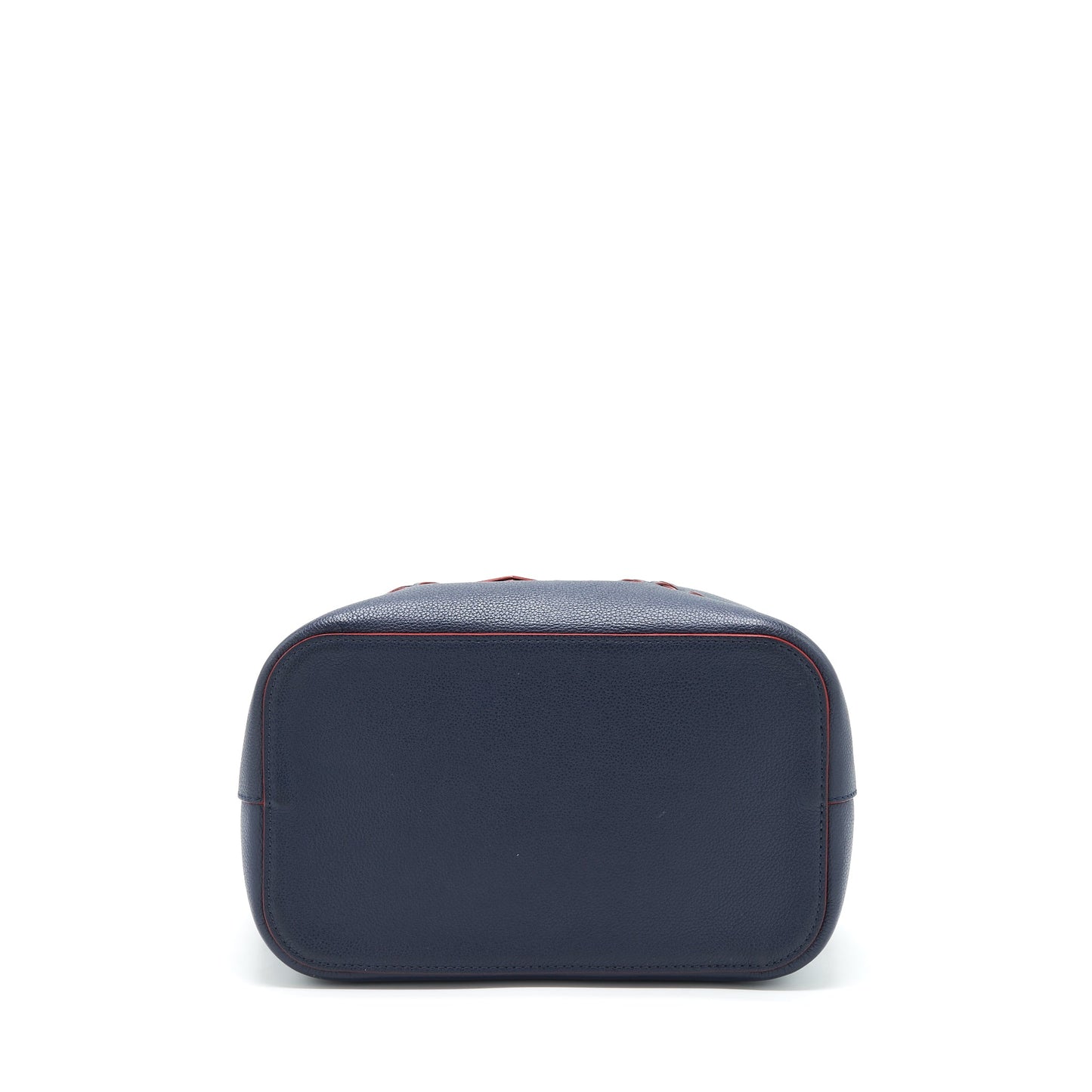 Louis Vuitton Lockme Bucket Bag Navy/Red With An Extra Bag Charm SHW