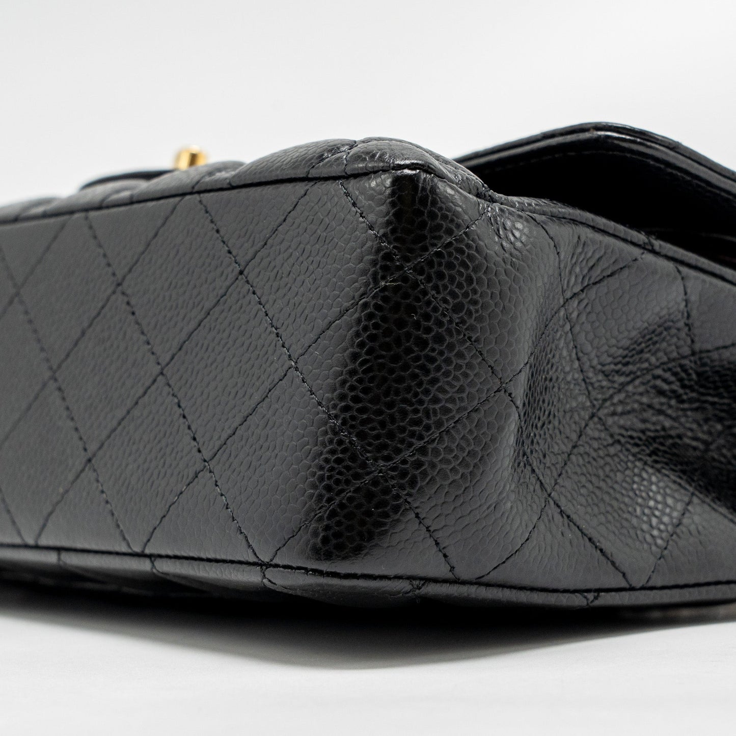 Chanel Medium Classic Double Flap Bag Caviar Black GHW