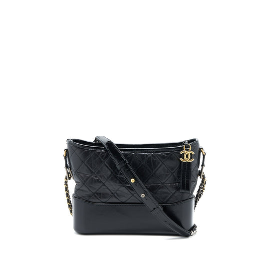 Chanel New Medium Gabrielle Hobo Bag Aged Smooth Calfskin Multicolour Hardware