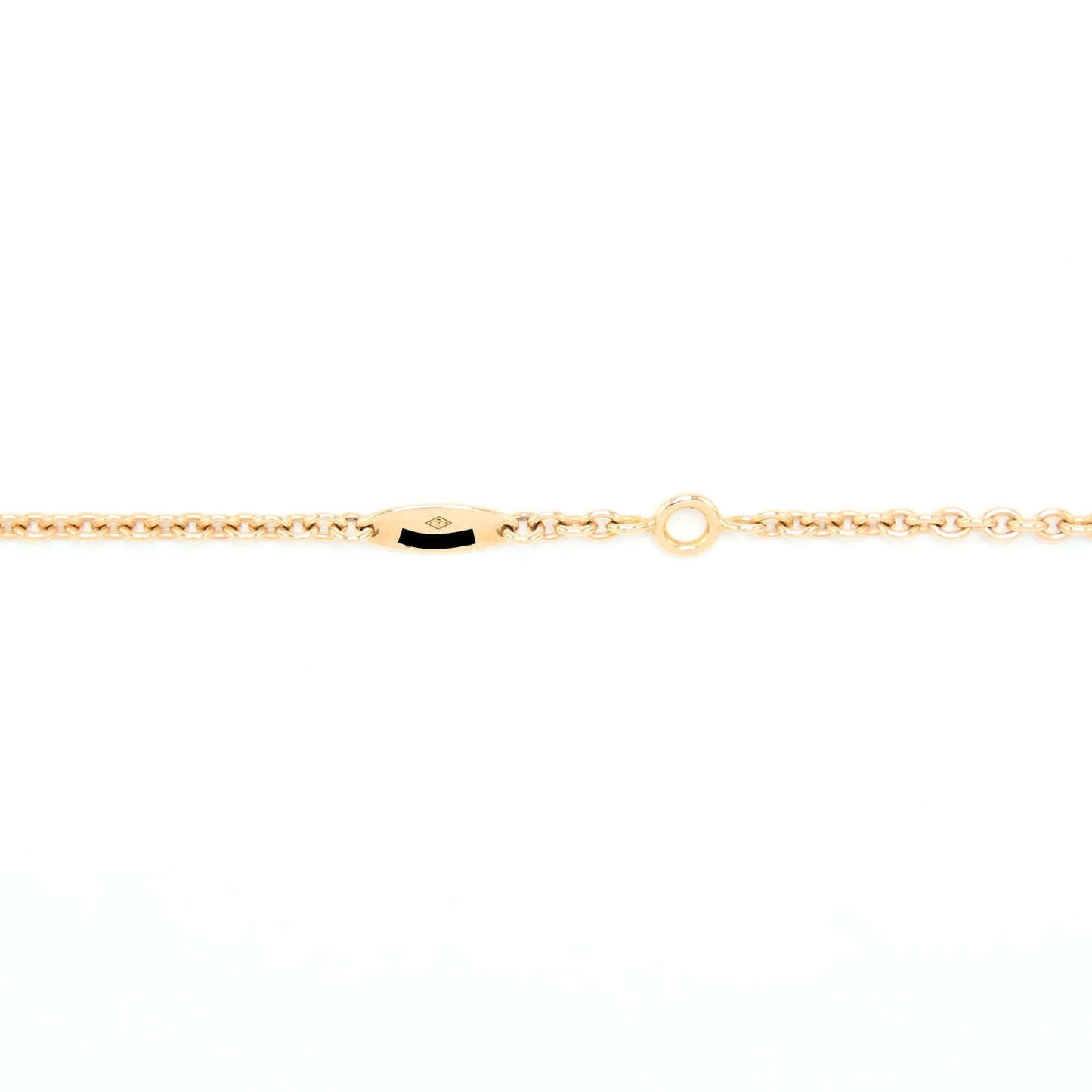 Dior Large Rose Des Vents Medallion Rose Gold With Diamond And Onyx